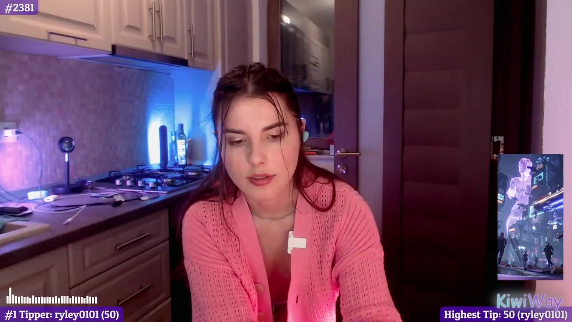 Gallery image thumbnail from KiwiWay's myfreecams stream on, 02/12/2023, 04:28 image 5 of 20