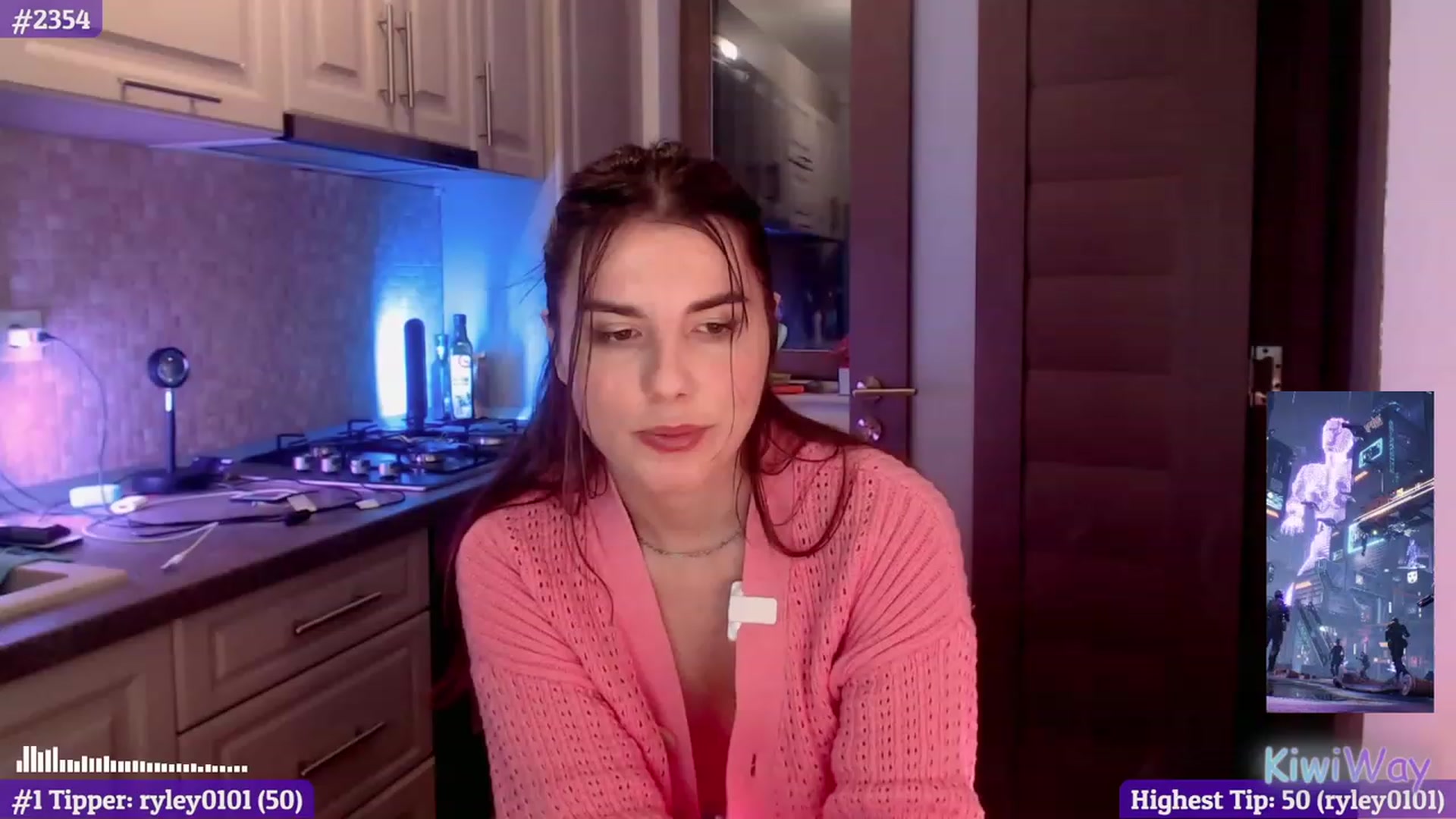 Gallery image thumbnail from KiwiWay's myfreecams stream on, 02/12/2023, 04:28 image 6 of 20