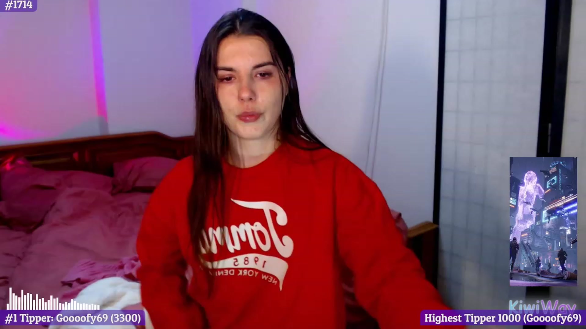 Gallery image thumbnail from KiwiWay's myfreecams stream on, 12/26/2023, 01:08 image 2 of 20