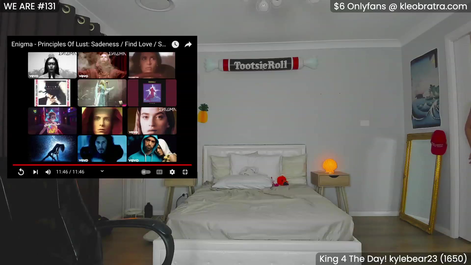 Gallery image thumbnail from KleoBratra's myfreecams stream on, 12/29/2023, 14:25 image 3 of 20
