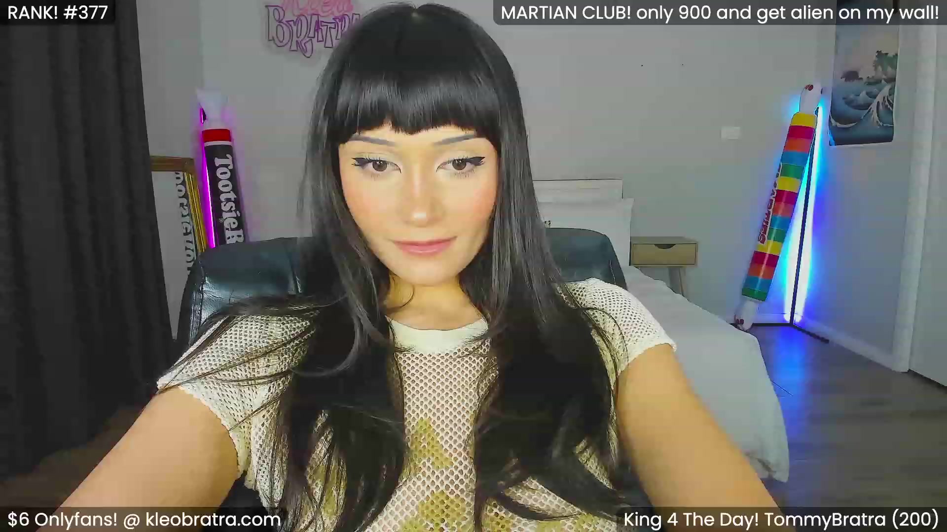 Gallery image thumbnail from KleoBratra's myfreecams stream on, 03/07/2024, 09:30 image 6 of 20