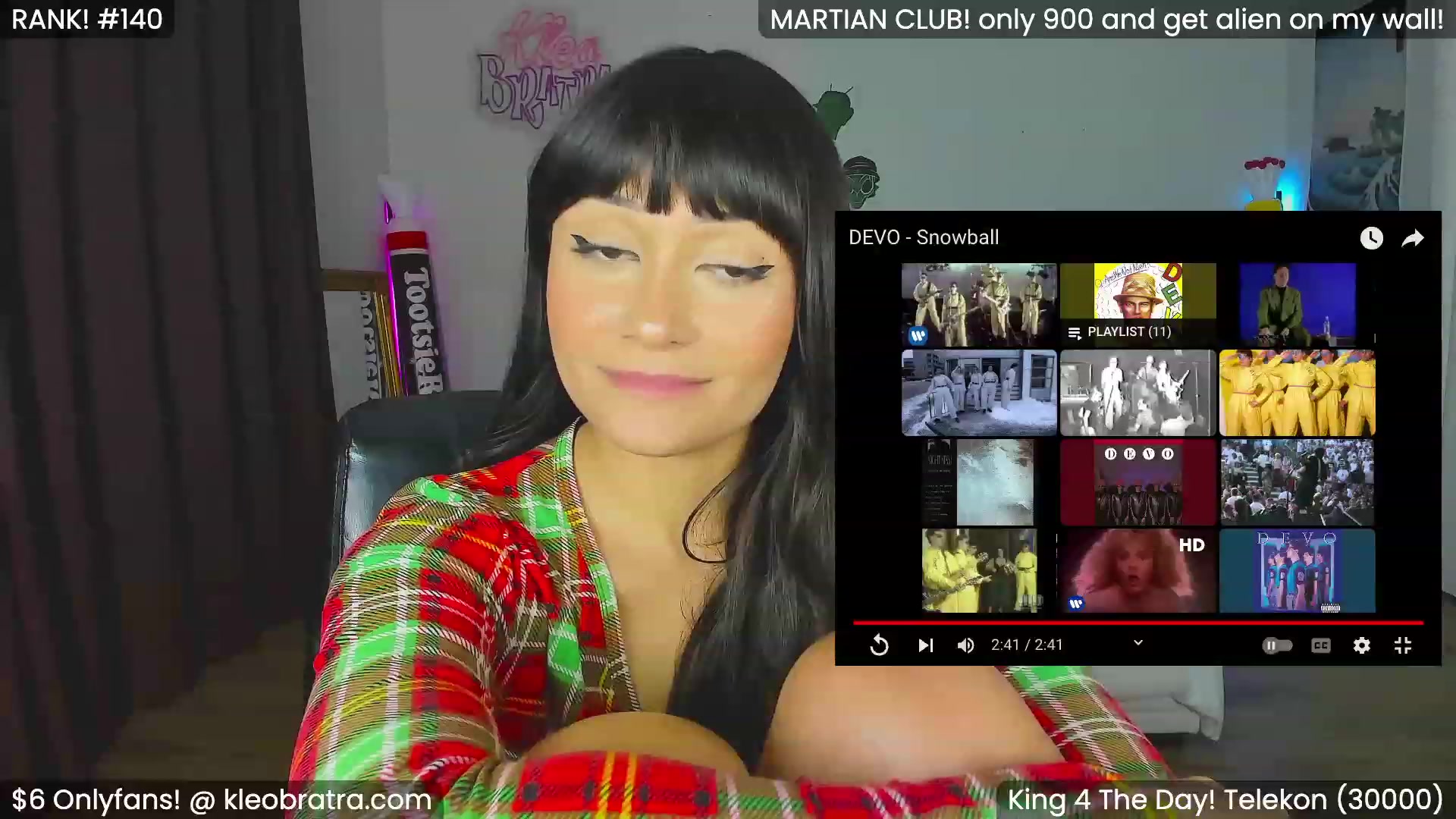 Gallery image thumbnail from KleoBratra's myfreecams stream on, 03/10/2024, 16:32 image 15 of 20