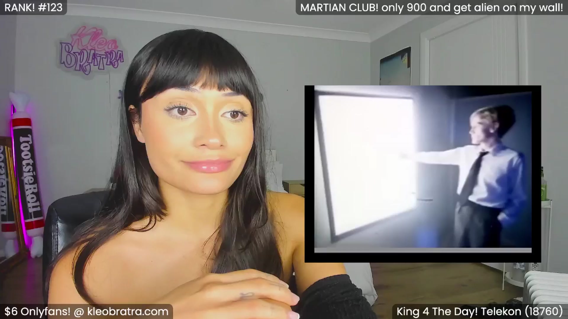Gallery image thumbnail from KleoBratra's myfreecams stream on, 03/24/2024, 21:20 image 17 of 20