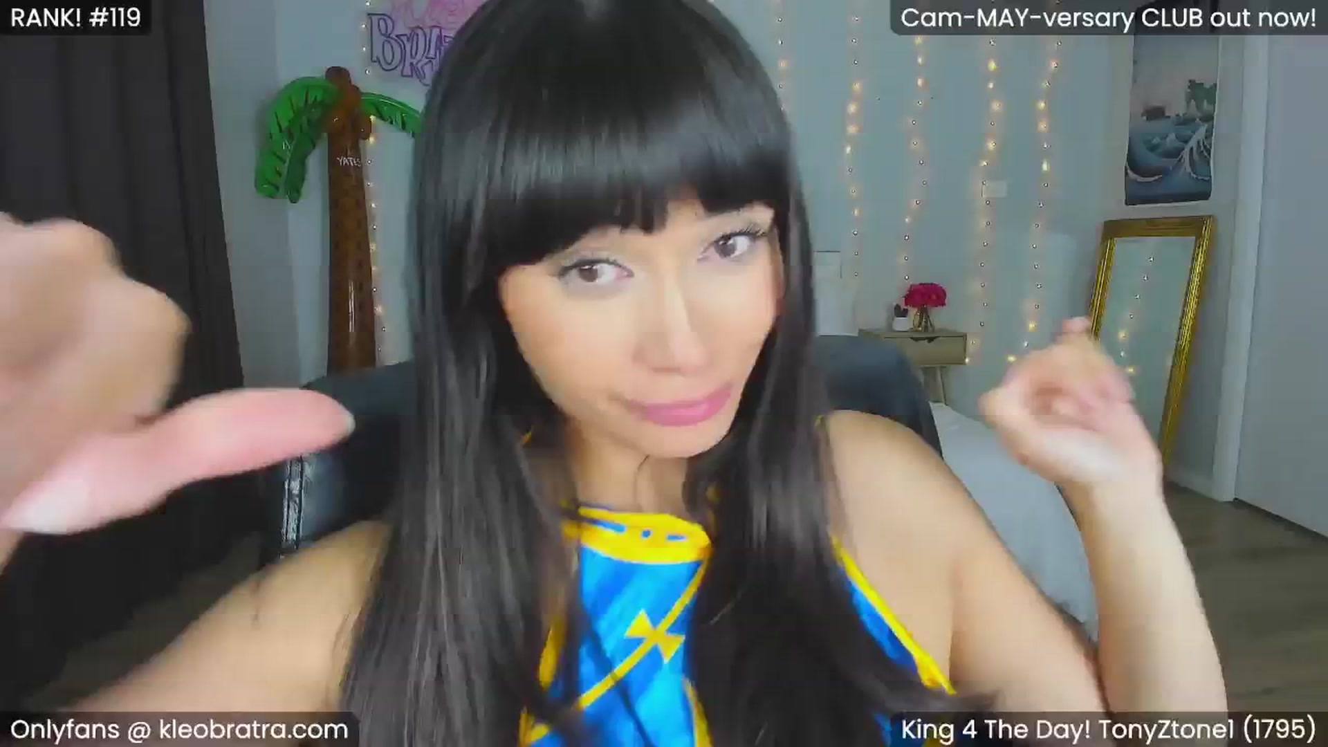 Gallery image thumbnail from KleoBratra's myfreecams stream on, 05/06/2024, 16:06 image 17 of 20