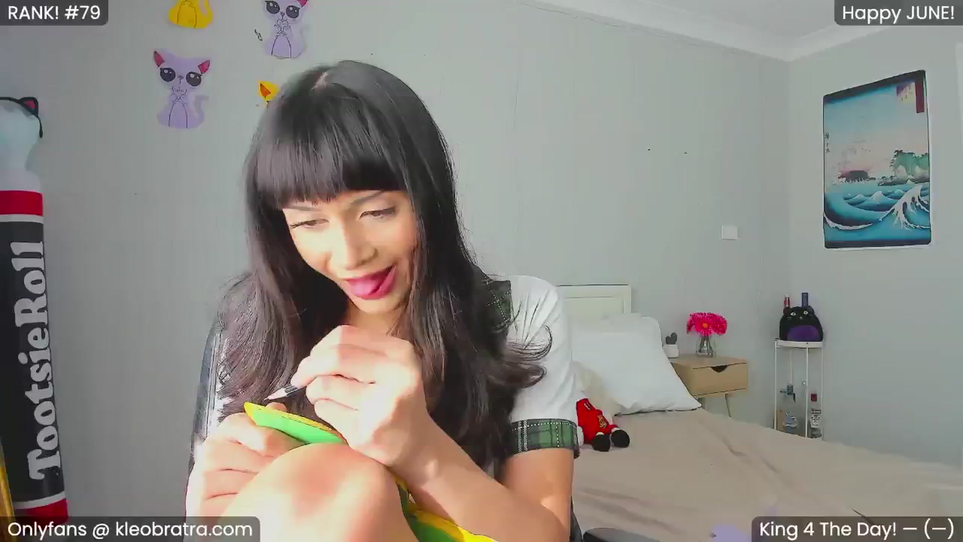 Gallery image thumbnail from KleoBratra's myfreecams stream on, 06/09/2024, 07:34 image 1 of 20