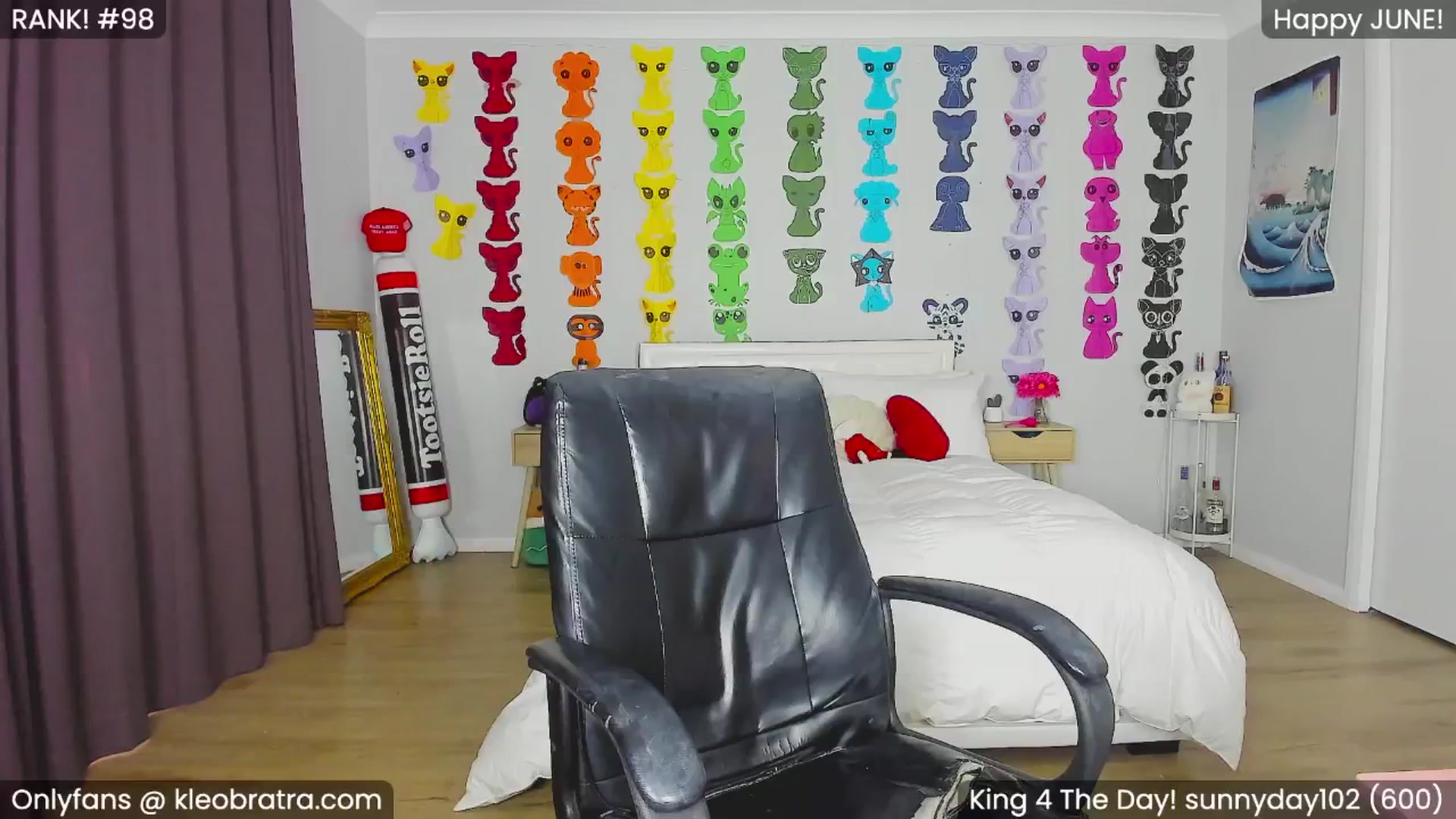 Gallery image thumbnail from KleoBratra's myfreecams stream on, 06/30/2024, 05:44 image 7 of 20