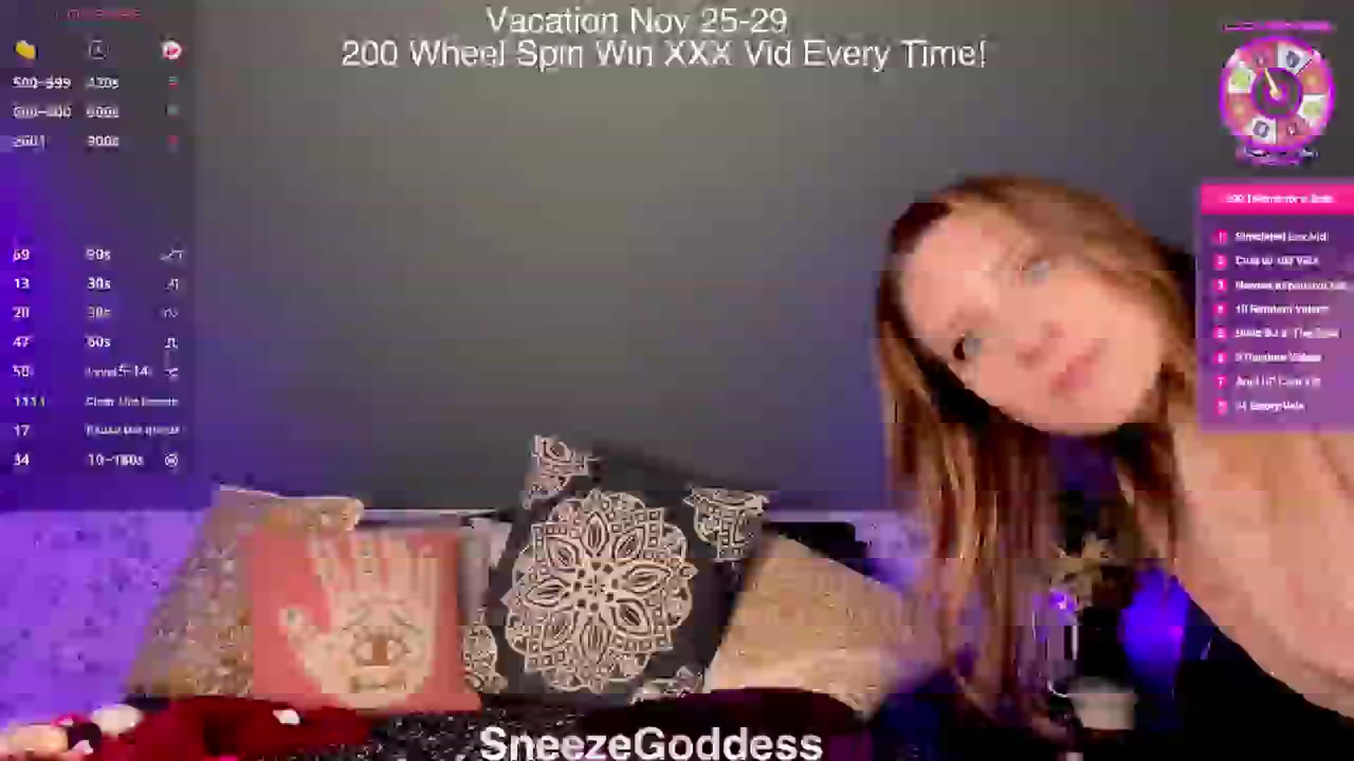 Gallery image thumbnail from Knaughtia's myfreecams stream on, 11/19/2024, 21:41 image 3 of 20