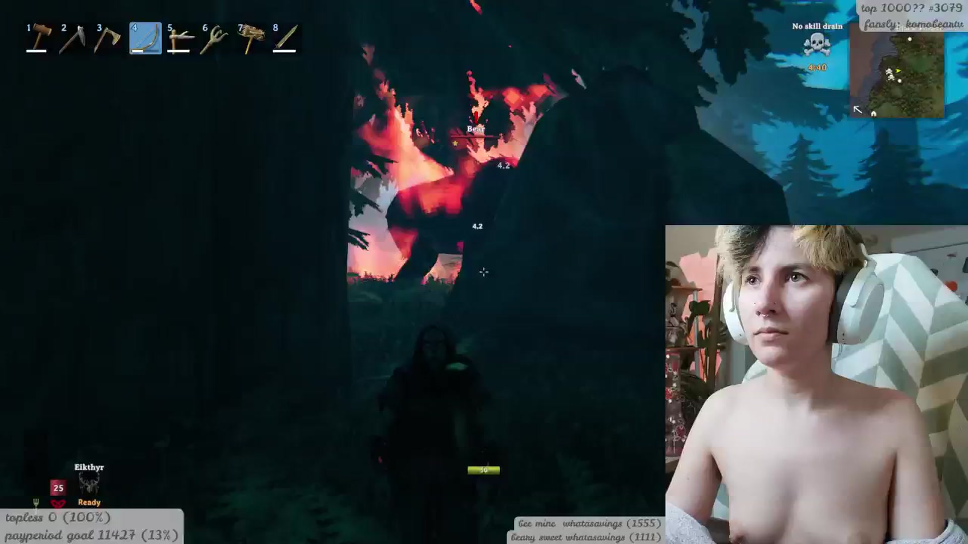 Gallery image thumbnail from KomoBear's myfreecams stream on, 04/09/2026, 06:50 image 18 of 20