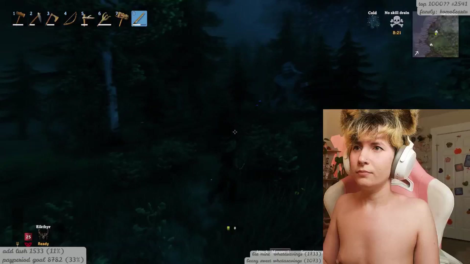 Gallery image thumbnail from KomoBear's myfreecams stream on, 04/11/2026, 08:40 image 5 of 20