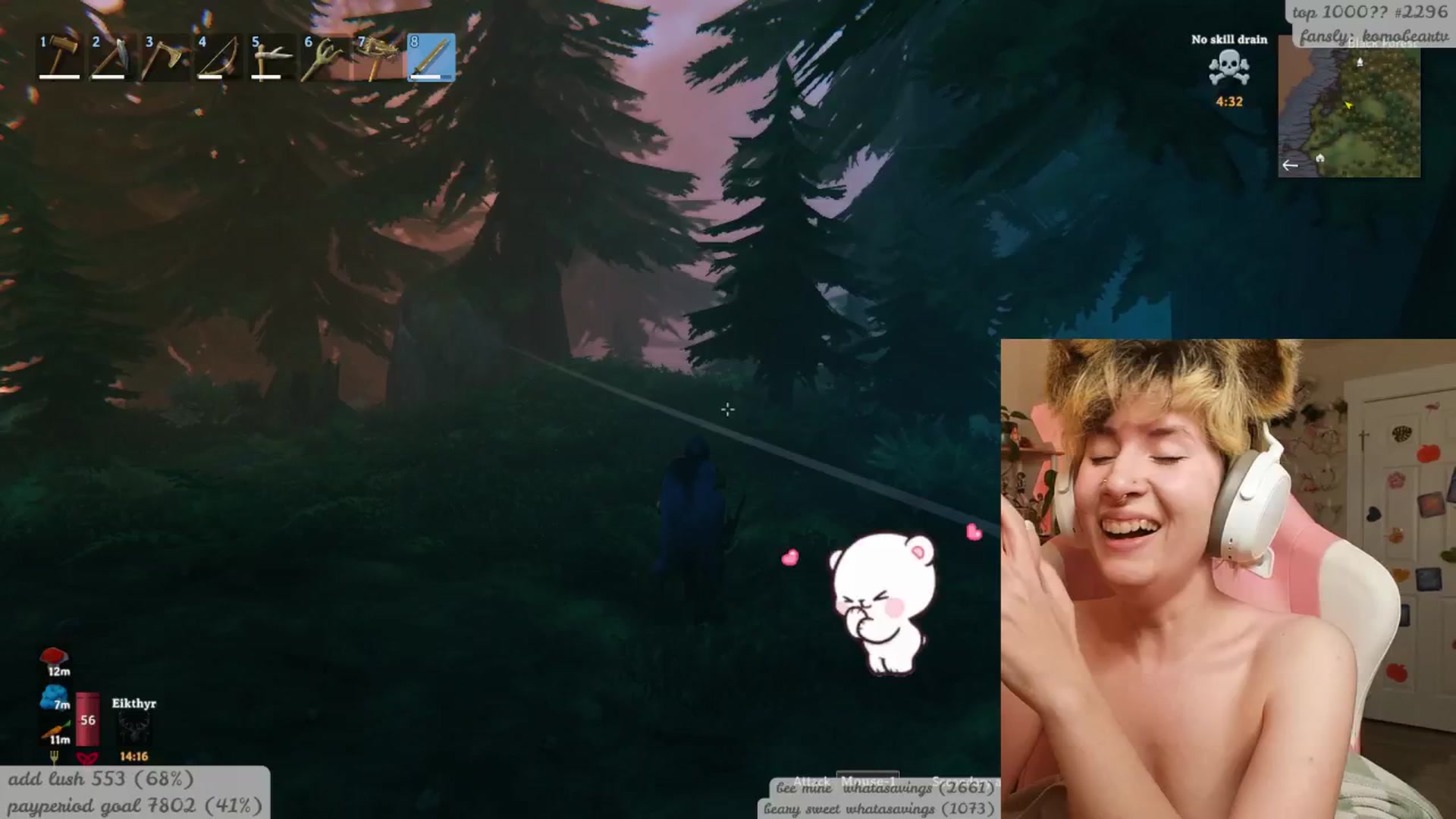 Gallery image thumbnail from KomoBear's myfreecams stream on, 04/11/2026, 08:40 image 9 of 20