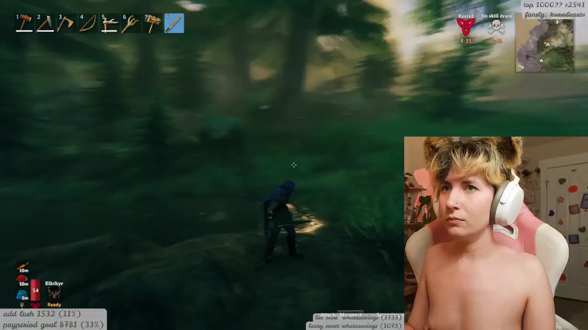 Gallery image thumbnail from KomoBear's myfreecams stream on, 04/11/2026, 08:40 image 6 of 20