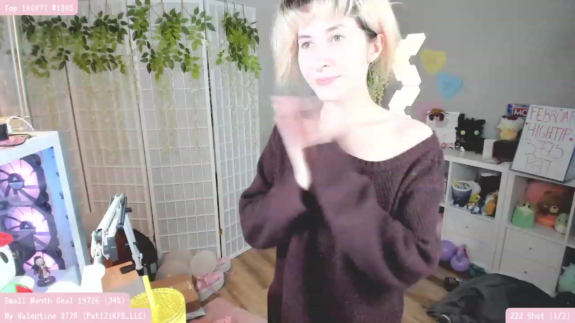 Gallery image thumbnail from Komorebi's myfreecams stream on, 02/04/2023, 08:31 image 9 of 20