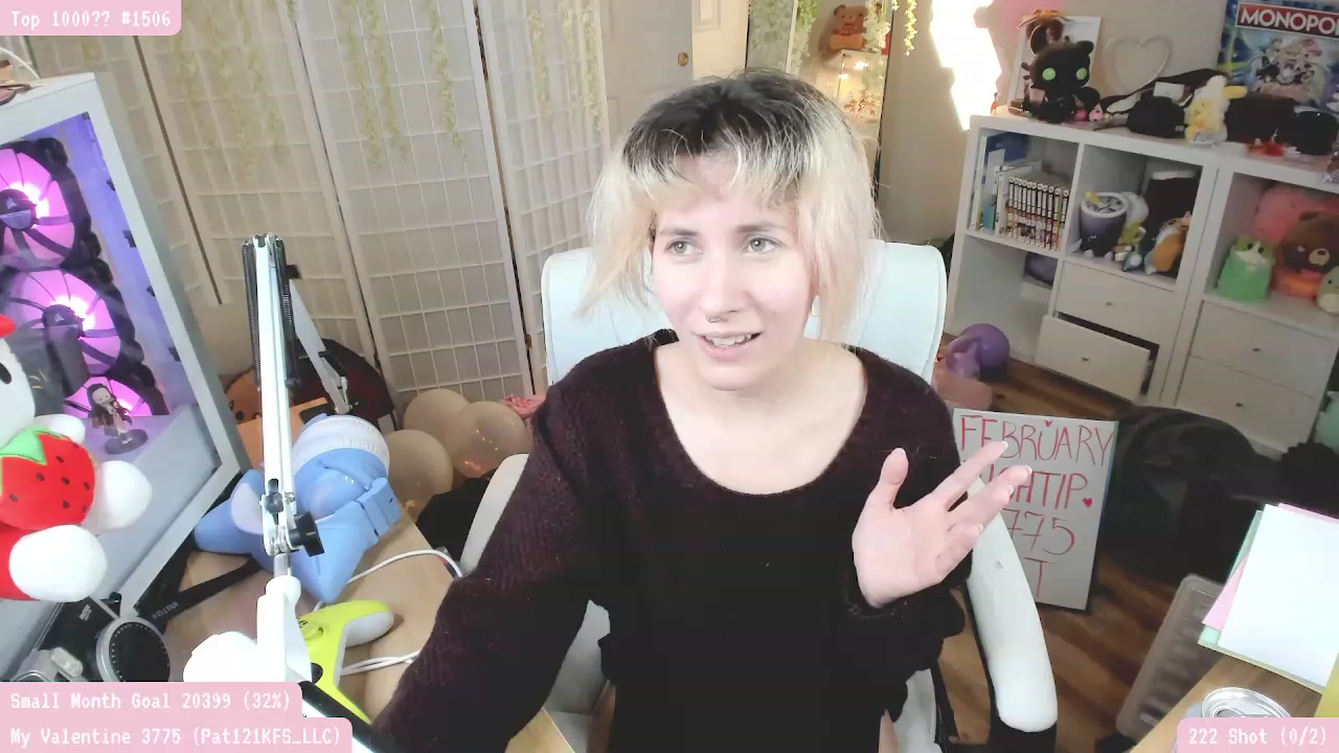 Gallery image thumbnail from Komorebi's myfreecams stream on, 02/04/2023, 08:31 image 2 of 20