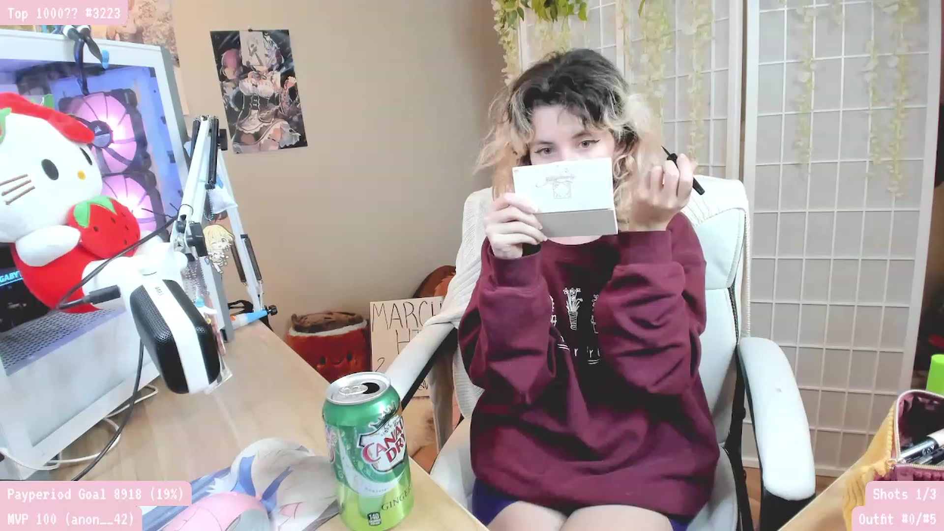 Gallery image thumbnail from Komorebi's myfreecams stream on, 03/18/2023, 07:14 image 3 of 20