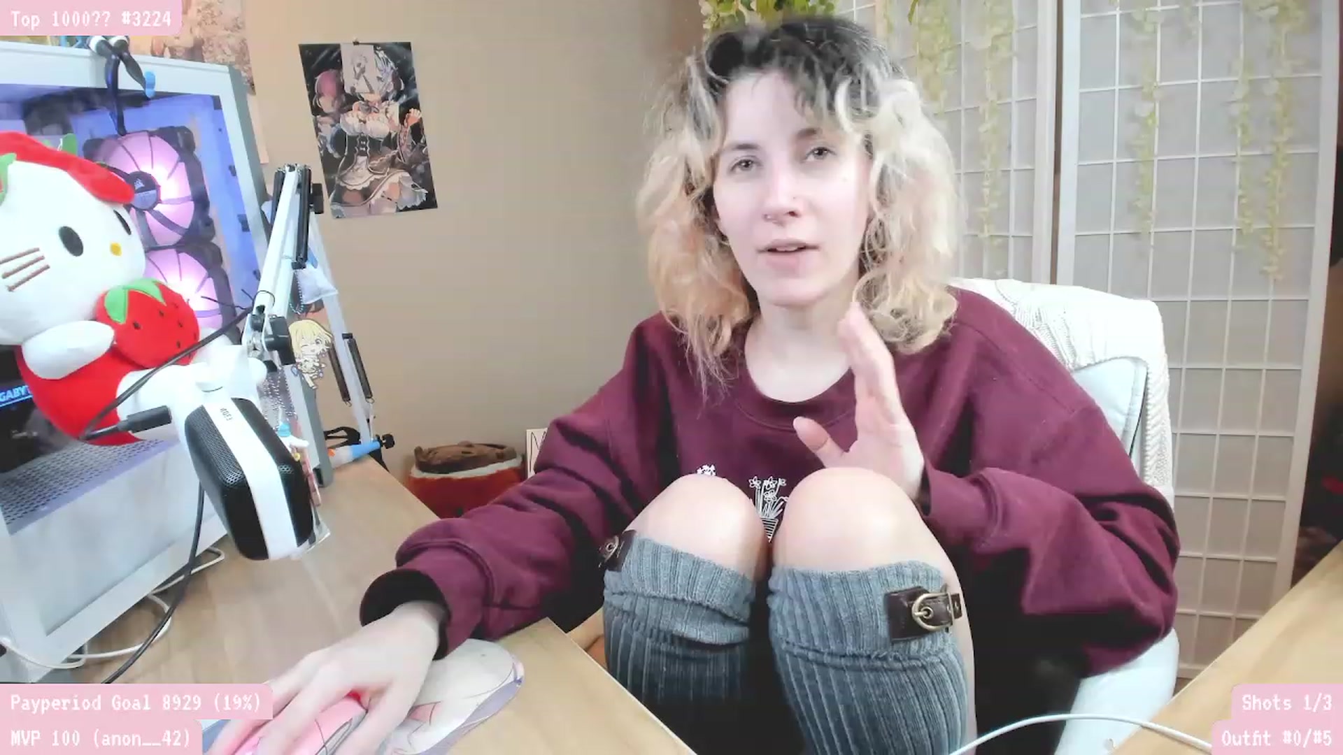 Gallery image thumbnail from Komorebi's myfreecams stream on, 03/18/2023, 07:14 image 1 of 20