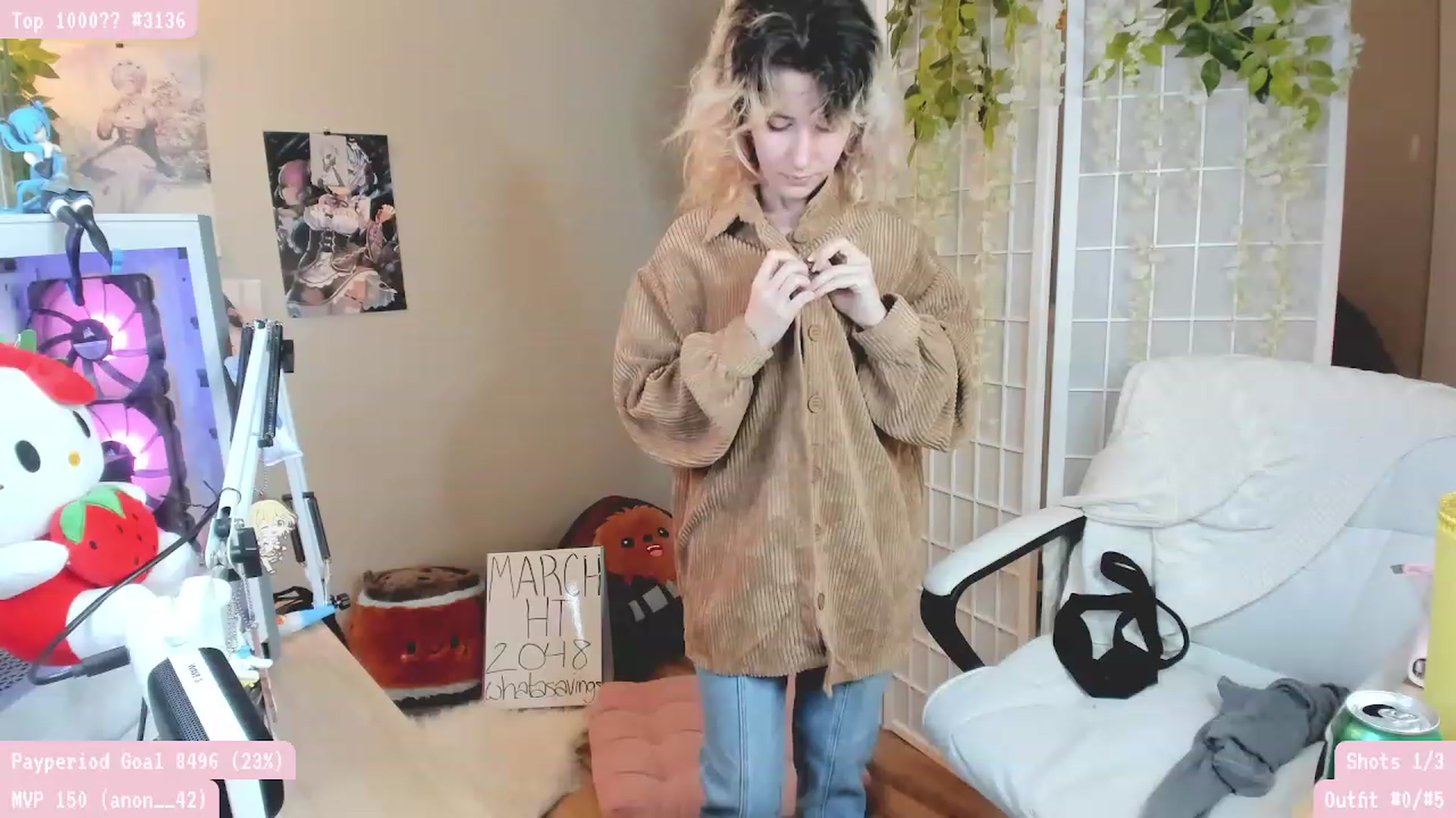 Gallery image thumbnail from Komorebi's myfreecams stream on, 03/18/2023, 07:14 image 7 of 20