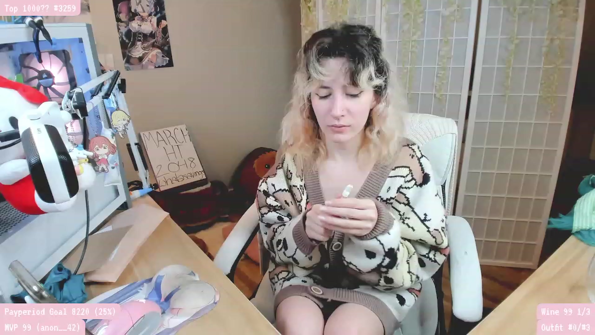 Gallery image thumbnail from Komorebi's myfreecams stream on, 03/19/2023, 07:37 image 12 of 20