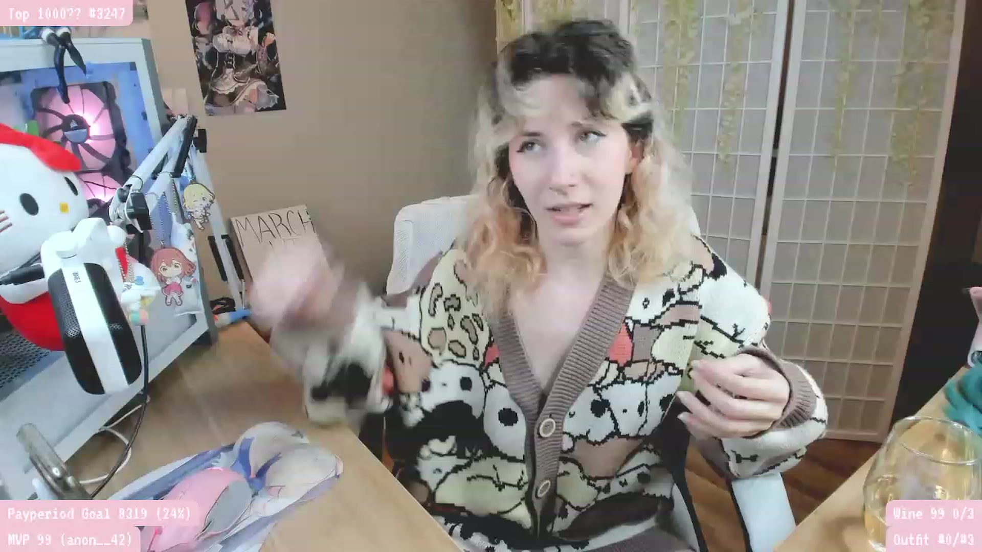 Gallery image thumbnail from Komorebi's myfreecams stream on, 03/19/2023, 07:37 image 1 of 20