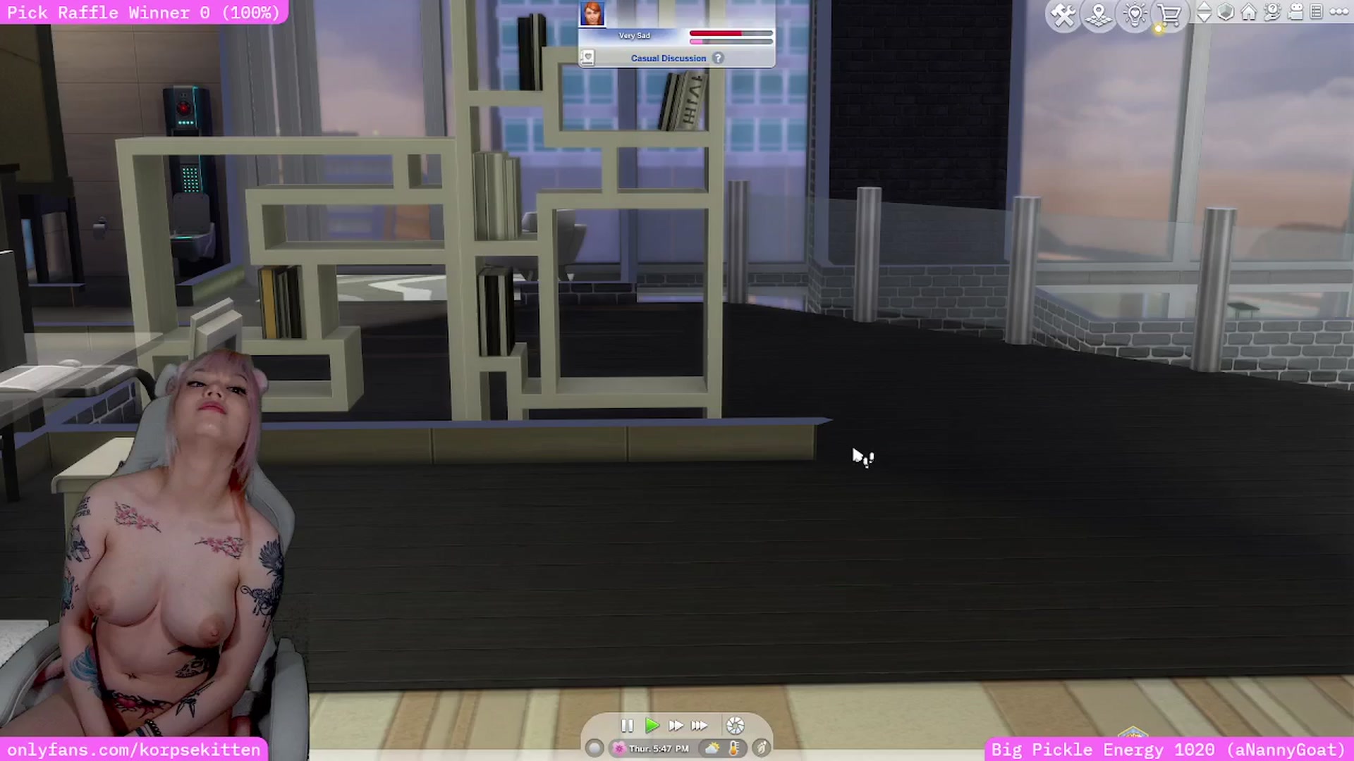 Gallery image thumbnail from KorpseKitten's myfreecams stream on, 05/07/2025, 05:14 image 5 of 20