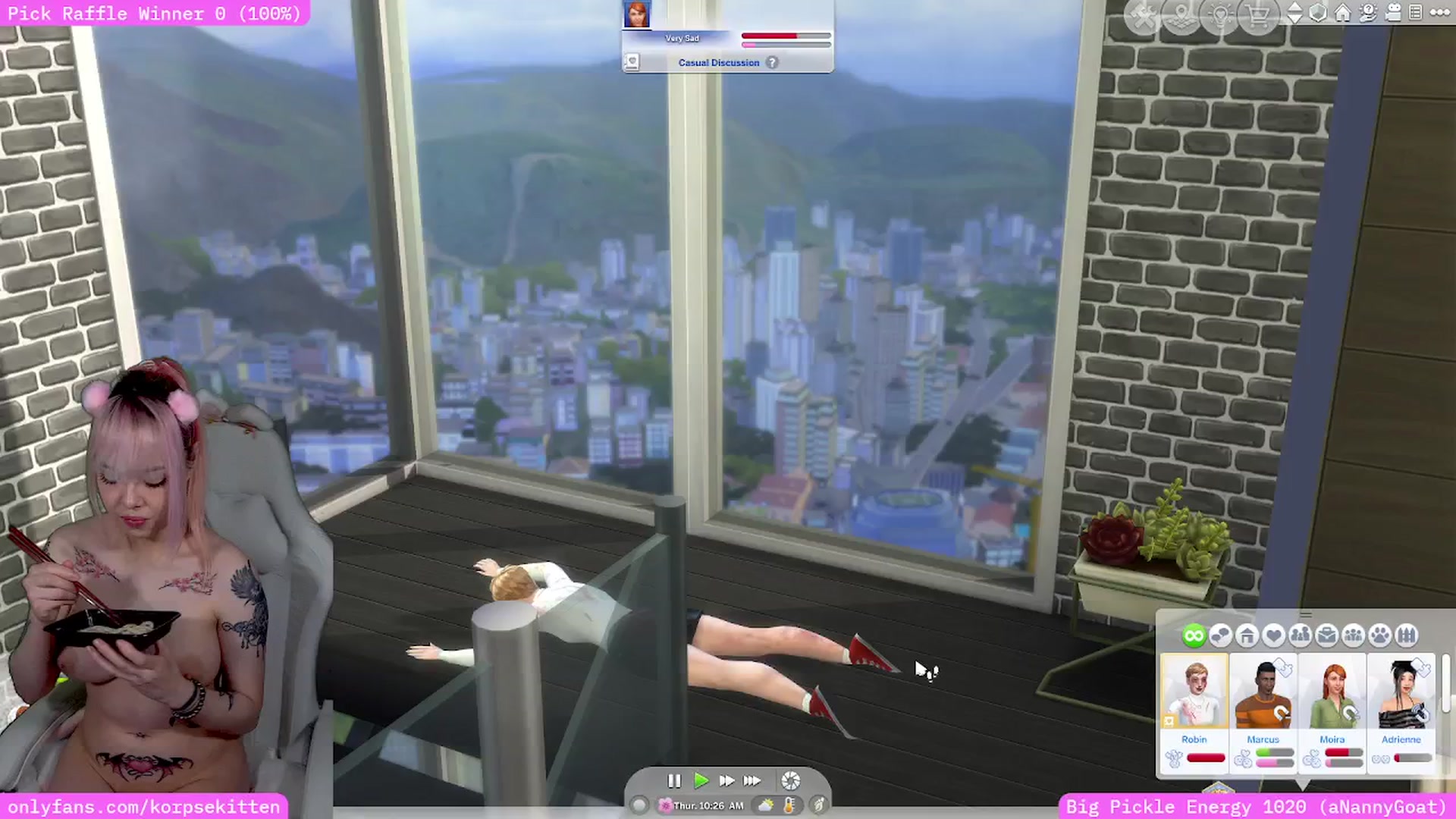 Gallery image thumbnail from KorpseKitten's myfreecams stream on, 05/07/2025, 05:14 image 3 of 20