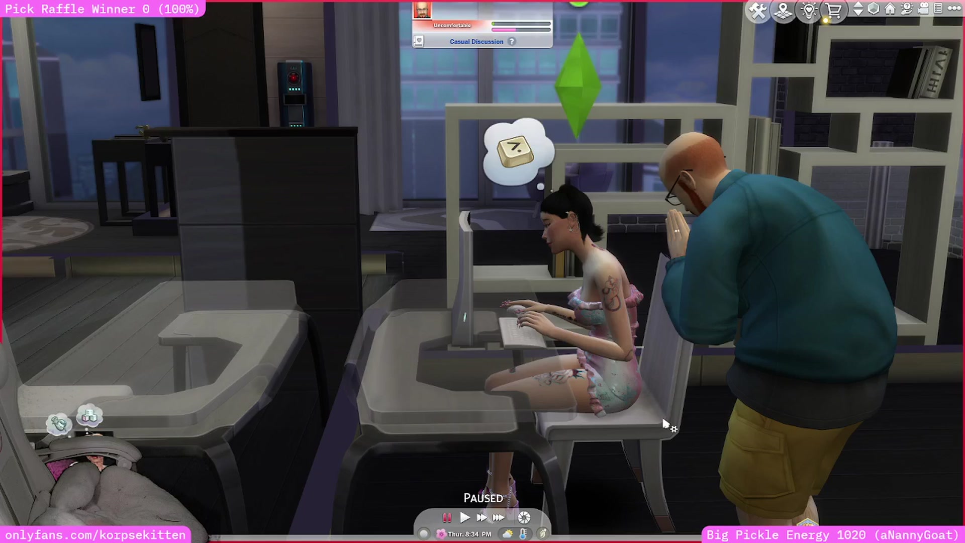 Gallery image thumbnail from KorpseKitten's myfreecams stream on, 05/07/2025, 05:14 image 6 of 20
