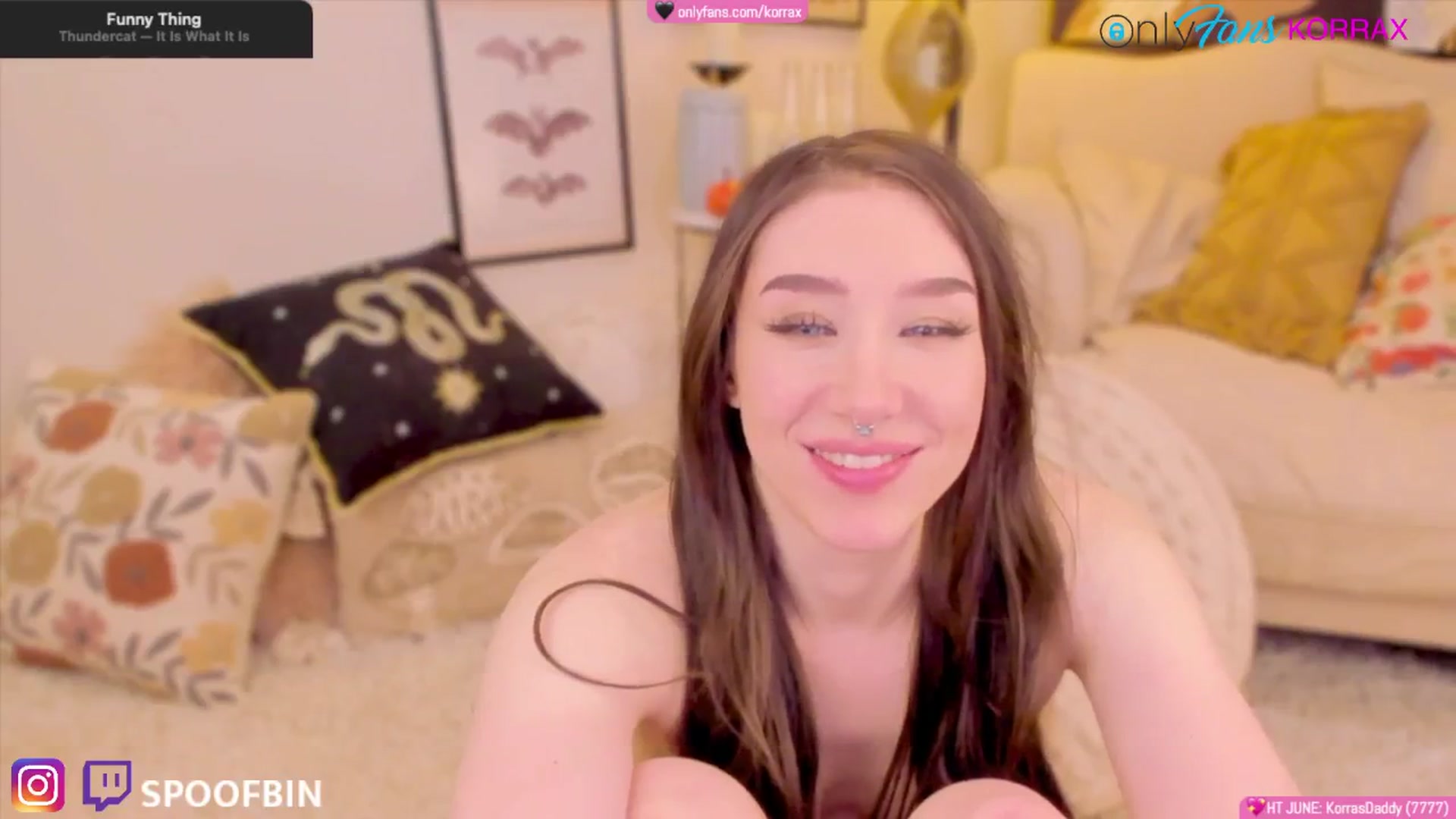 Gallery image thumbnail from Korra's myfreecams stream on, 06/01/2024, 15:40 image 2 of 20