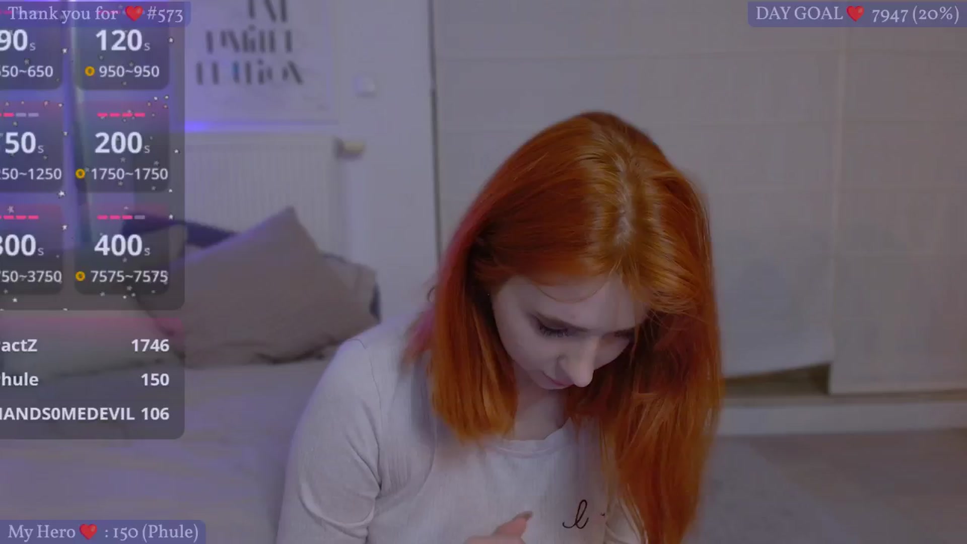 Gallery image thumbnail from KotisFoxy's myfreecams stream on, 01/08/2025, 01:10 image 3 of 20