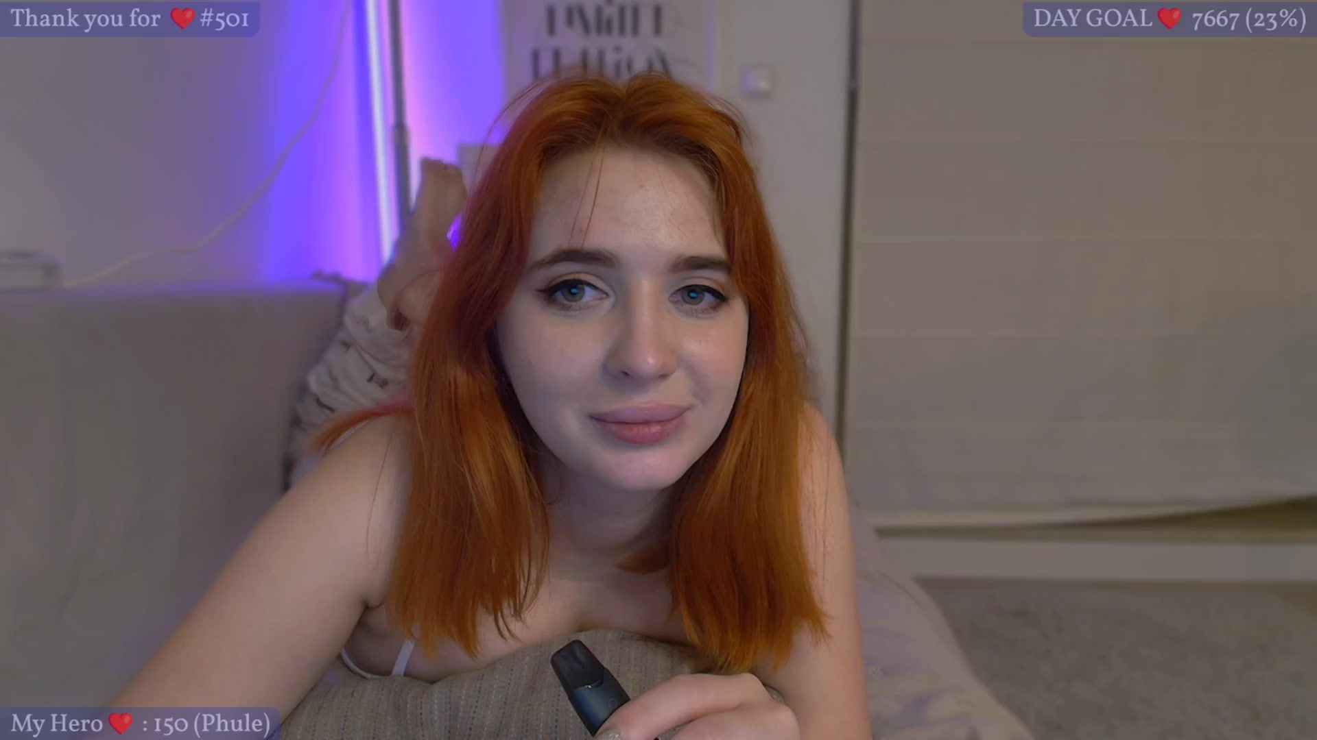 Gallery image thumbnail from KotisFoxy's myfreecams stream on, 01/08/2025, 01:10 image 19 of 20