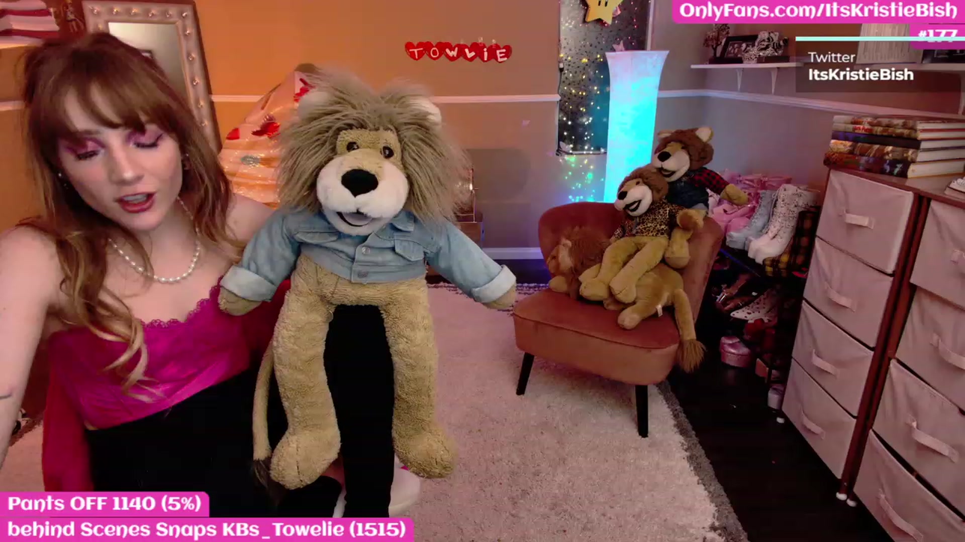 Gallery image thumbnail from KristieBish's myfreecams stream on, 02/04/2023, 05:05 image 17 of 20