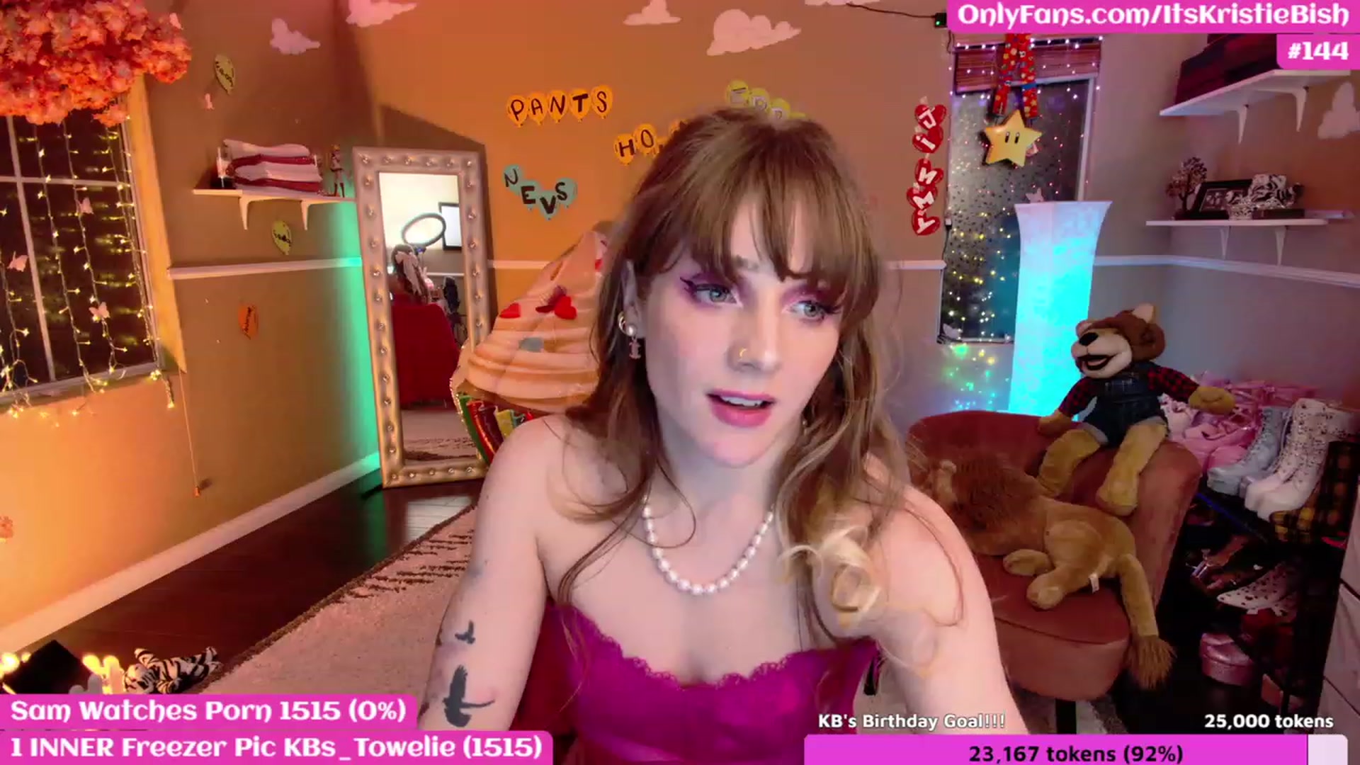 Gallery image thumbnail from KristieBish's myfreecams stream on, 02/04/2023, 08:14 image 20 of 20