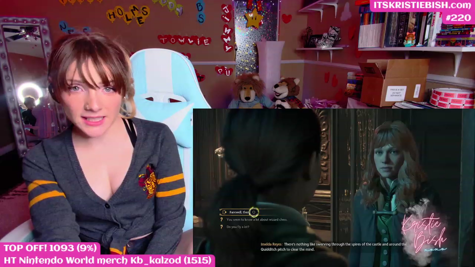 Gallery image thumbnail from KristieBish's myfreecams stream on, 02/09/2023, 08:39 image 12 of 20