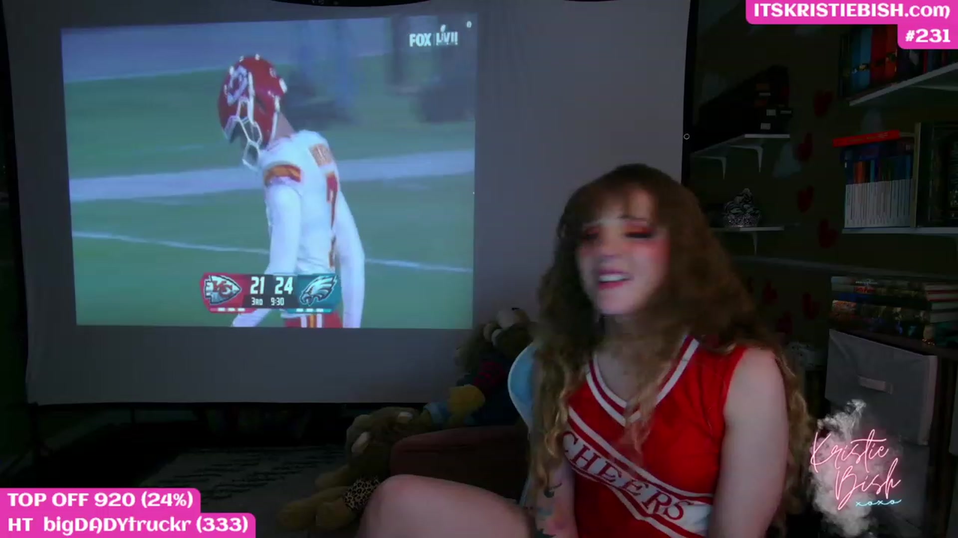 Gallery image thumbnail from KristieBish's myfreecams stream on, 02/13/2023, 03:48 image 12 of 20