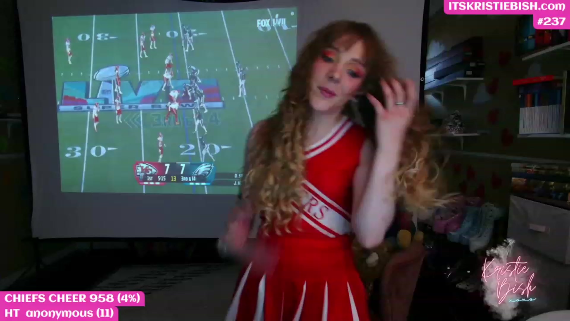 Gallery image thumbnail from KristieBish's myfreecams stream on, 02/13/2023, 03:48 image 2 of 20