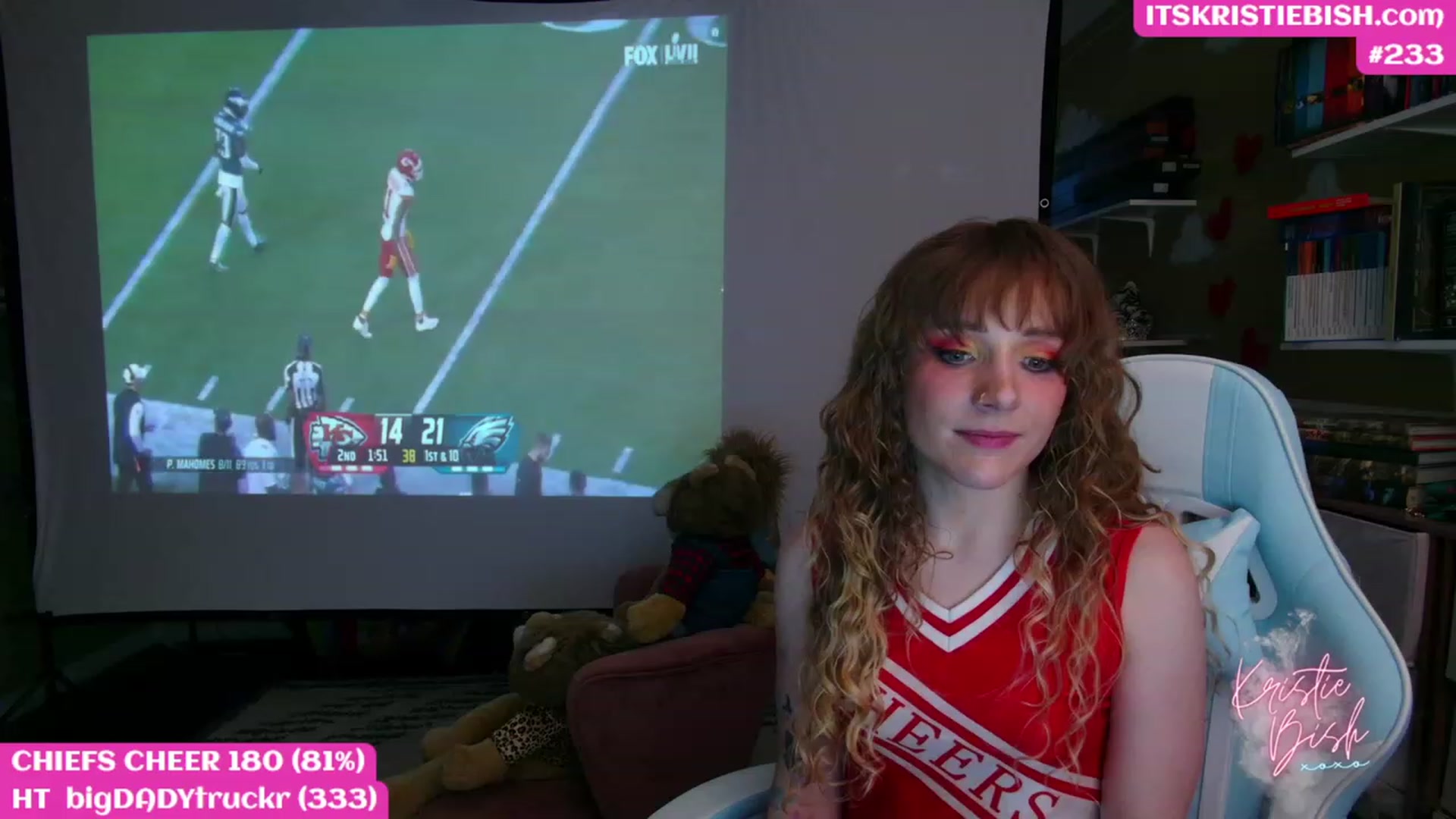 Gallery image thumbnail from KristieBish's myfreecams stream on, 02/13/2023, 04:10 image 6 of 20