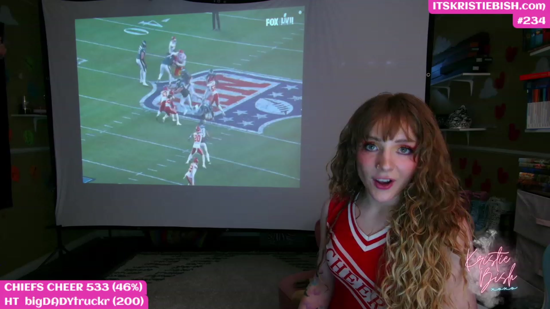 Gallery image thumbnail from KristieBish's myfreecams stream on, 02/13/2023, 04:10 image 5 of 20