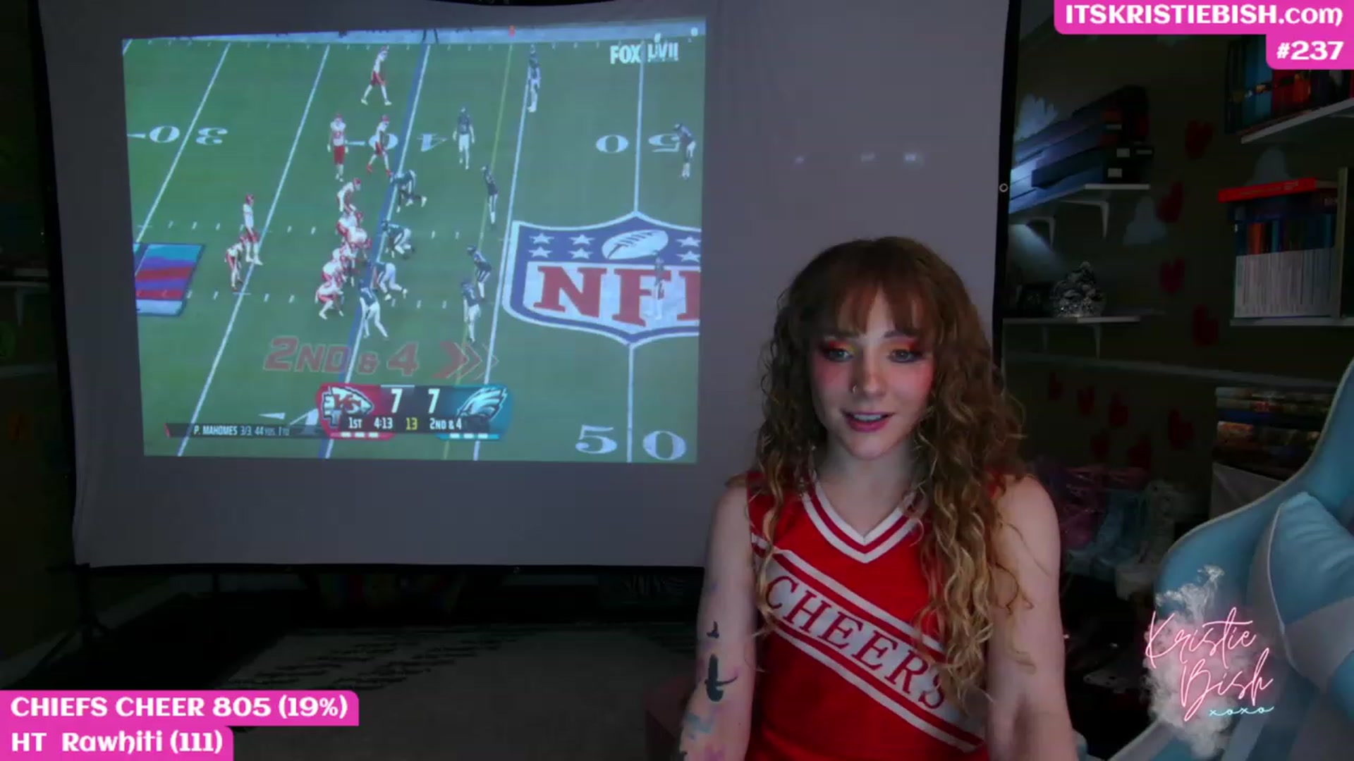 Gallery image thumbnail from KristieBish's myfreecams stream on, 02/13/2023, 04:10 image 2 of 20