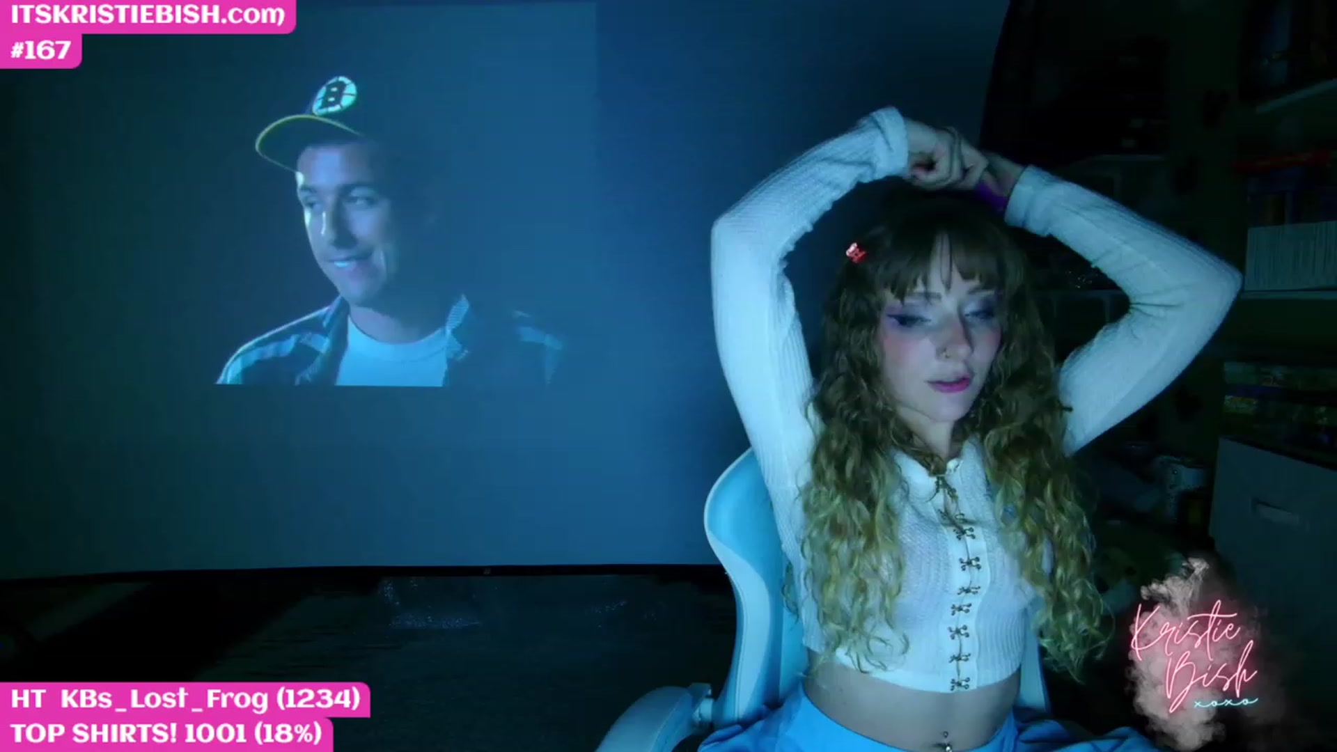 Gallery image thumbnail from KristieBish's myfreecams stream on, 02/18/2023, 07:19 image 7 of 20