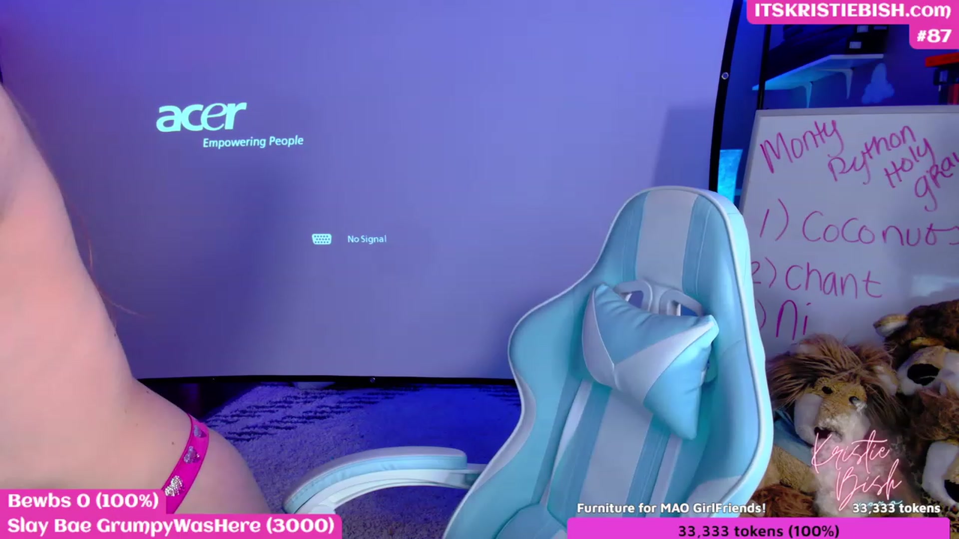 Gallery image thumbnail from KristieBish's myfreecams stream on, 03/04/2023, 08:30 image 11 of 20