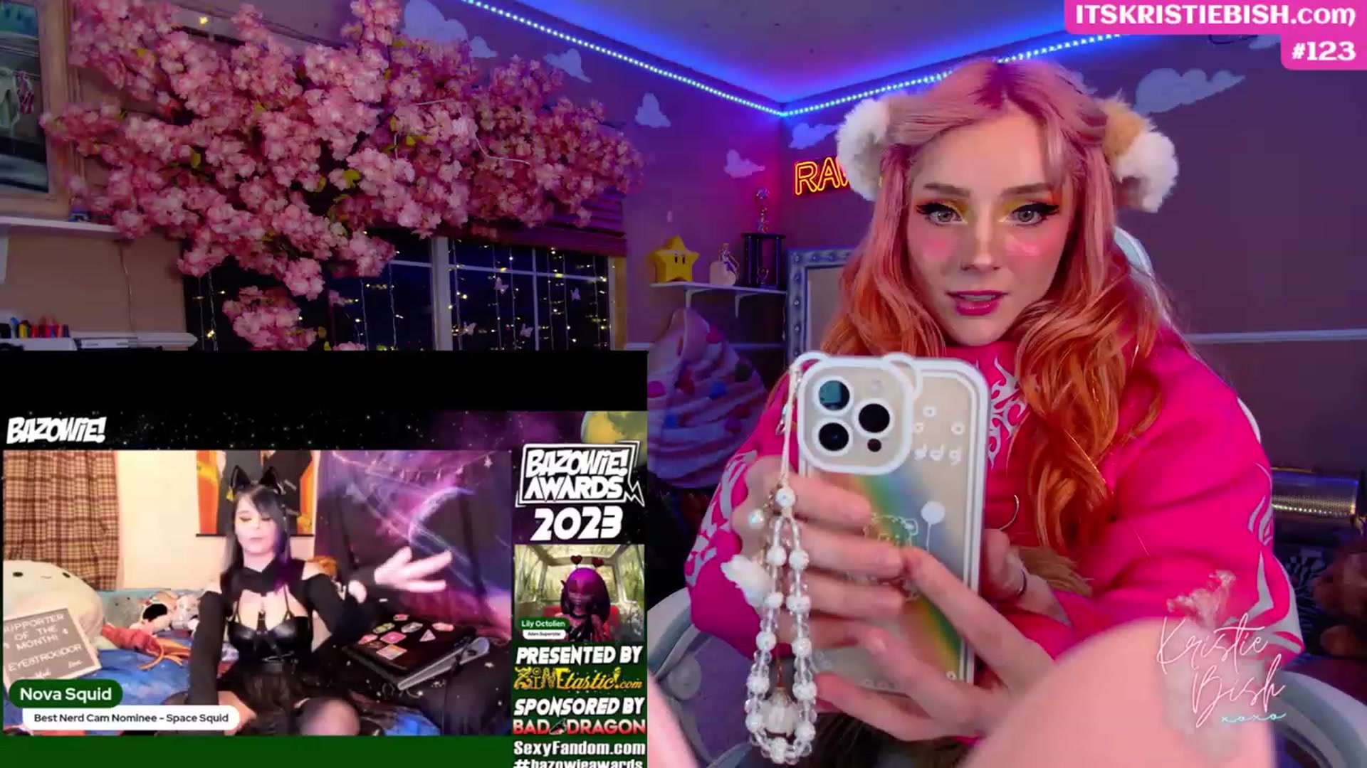 Gallery image thumbnail from KristieBish's myfreecams stream on, 03/05/2023, 03:54 image 8 of 20