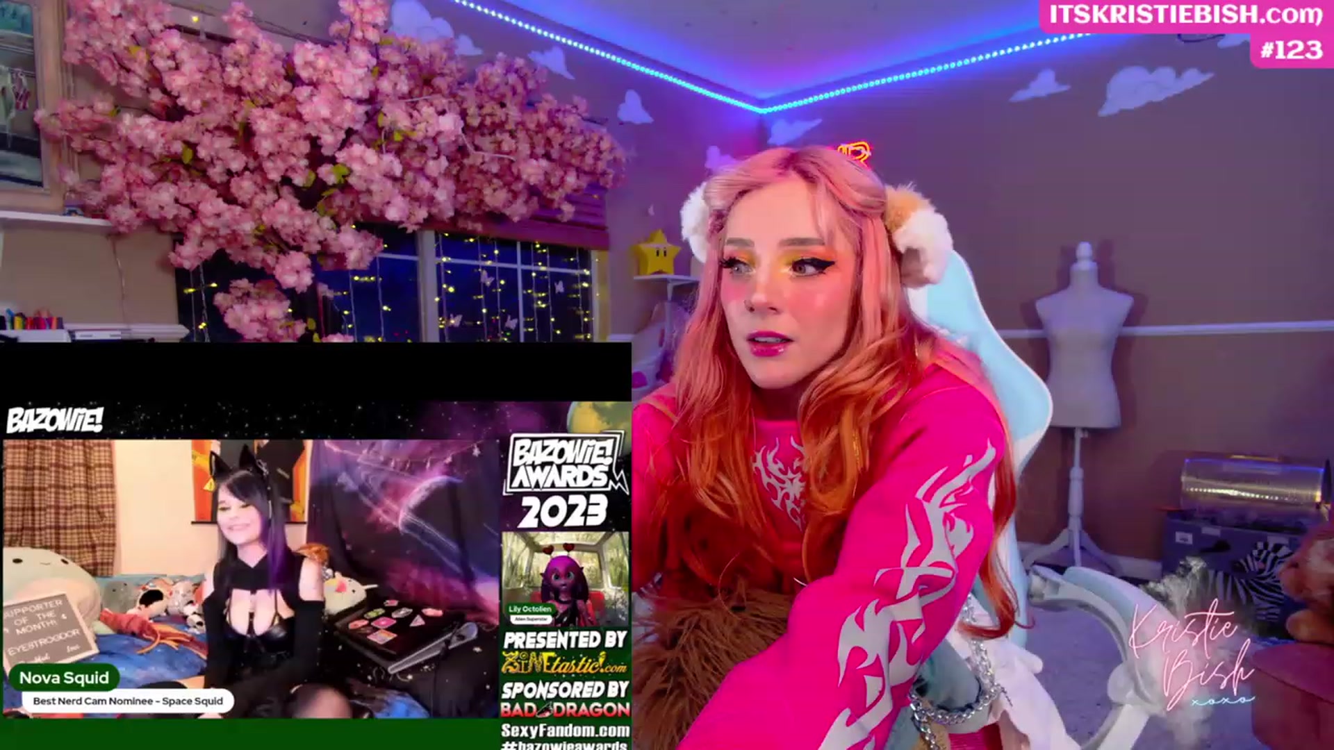 Gallery image thumbnail from KristieBish's myfreecams stream on, 03/05/2023, 03:54 image 12 of 20