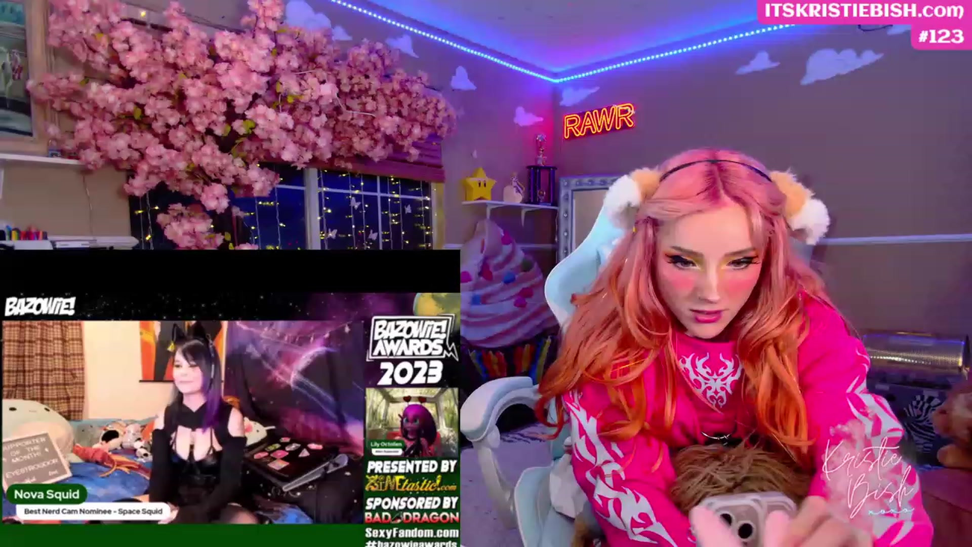 Gallery image thumbnail from KristieBish's myfreecams stream on, 03/05/2023, 03:54 image 9 of 20