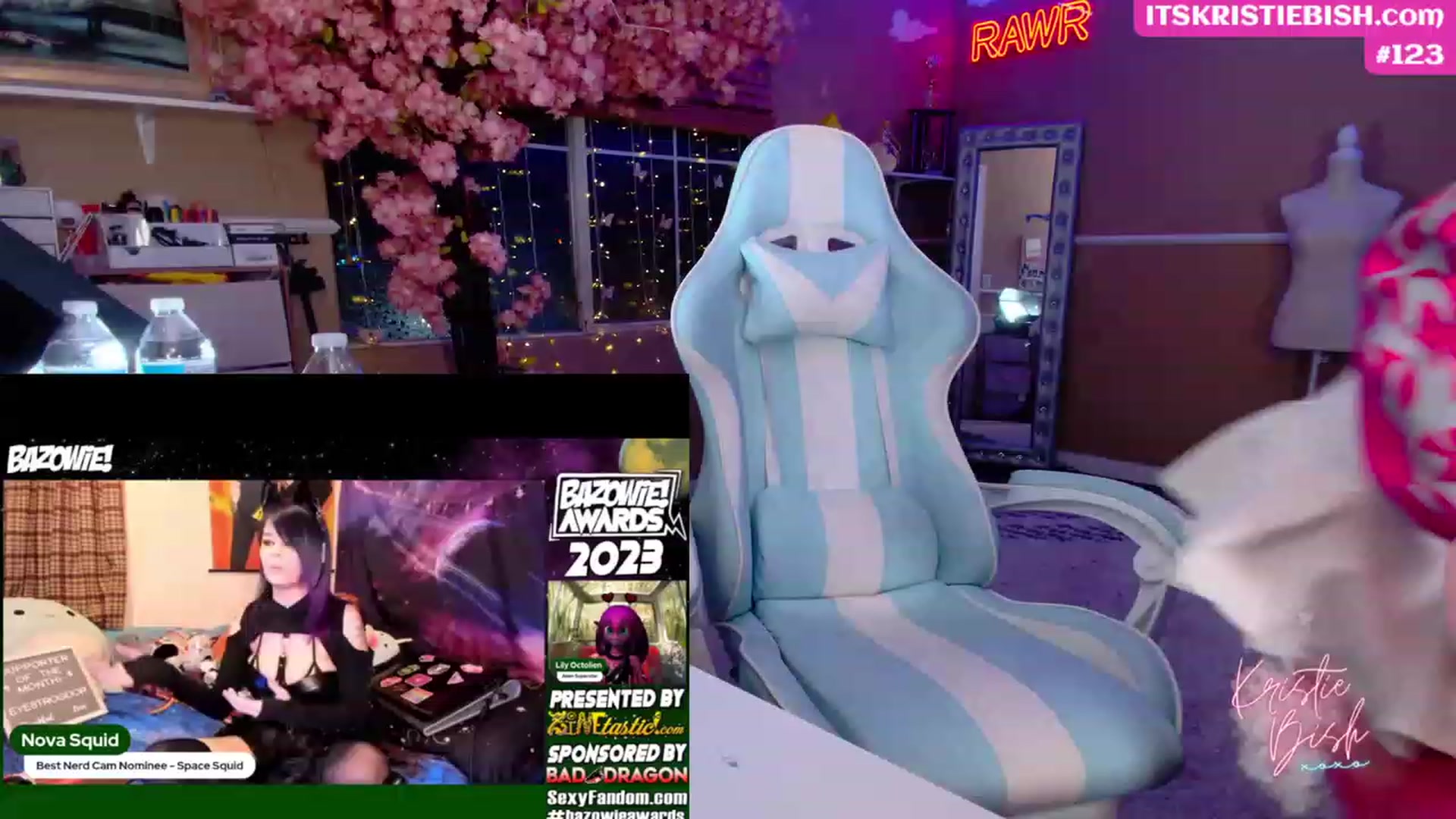Gallery image thumbnail from KristieBish's myfreecams stream on, 03/05/2023, 03:54 image 18 of 20