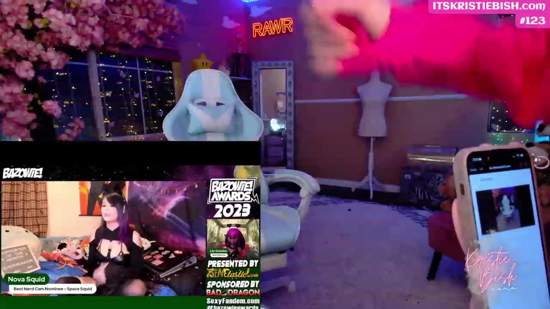 Gallery image thumbnail from KristieBish's myfreecams stream on, 03/05/2023, 03:54 image 17 of 20