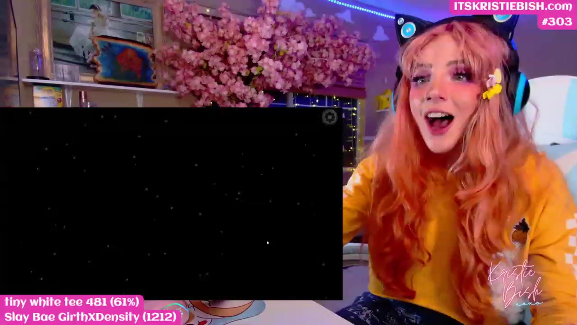 Gallery image thumbnail from KristieBish's myfreecams stream on, 03/10/2023, 07:56 image 6 of 20