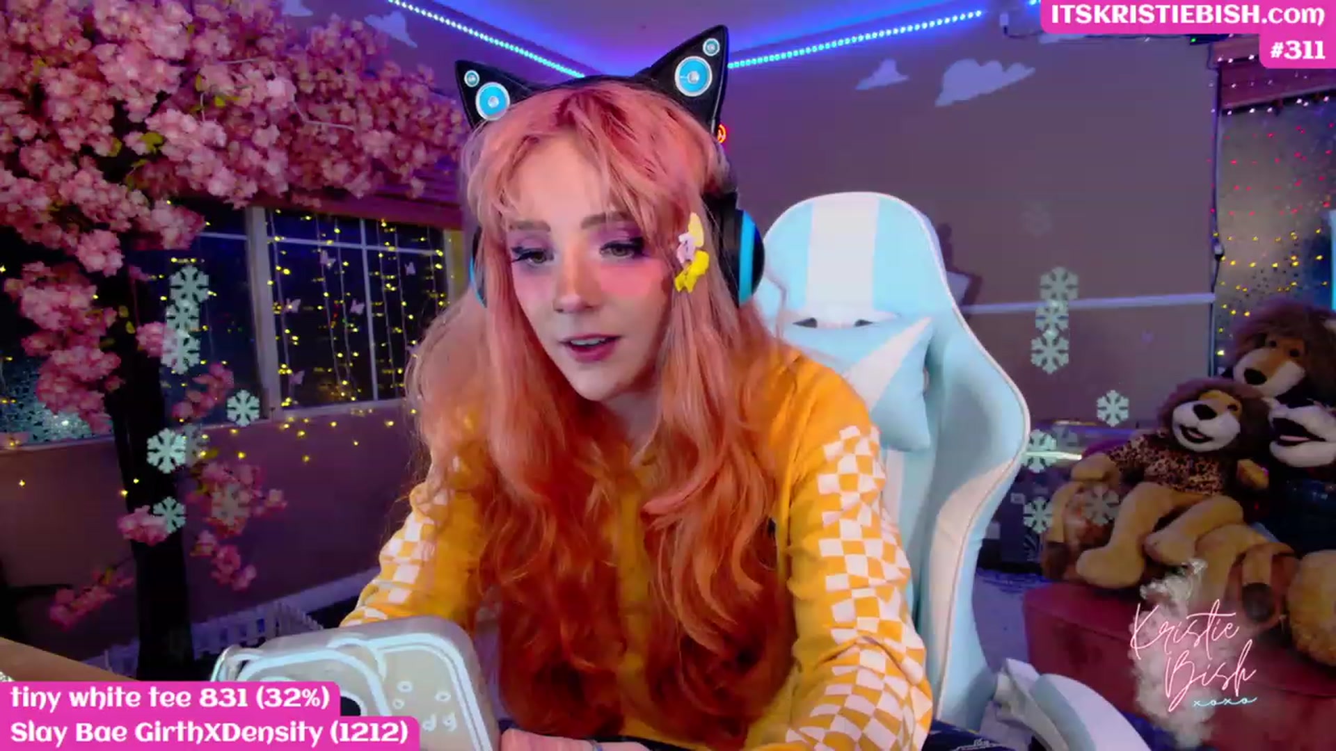 Gallery image thumbnail from KristieBish's myfreecams stream on, 03/10/2023, 07:56 image 4 of 20