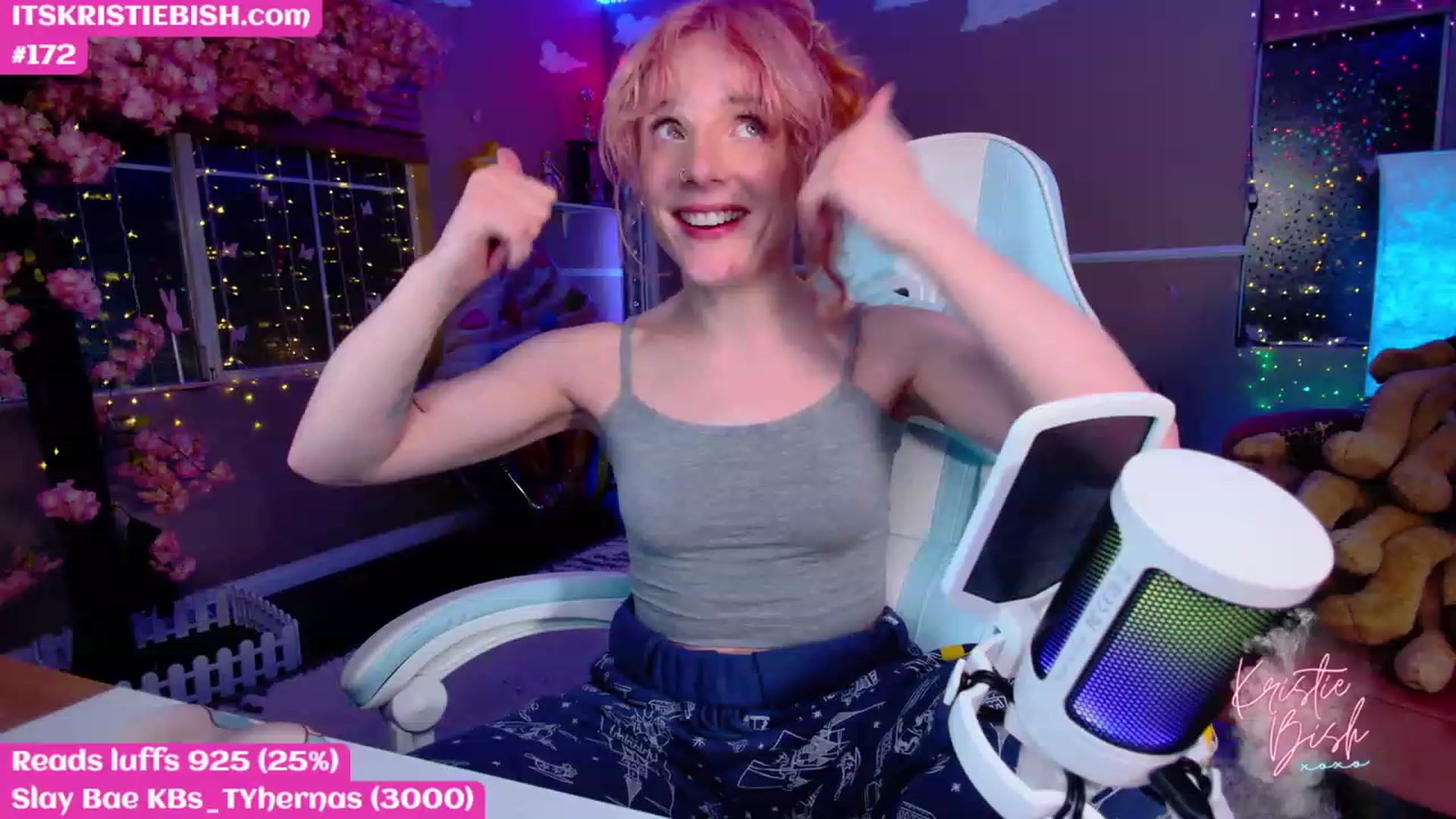 Gallery image thumbnail from KristieBish's myfreecams stream on, 03/11/2023, 08:59 image 12 of 20