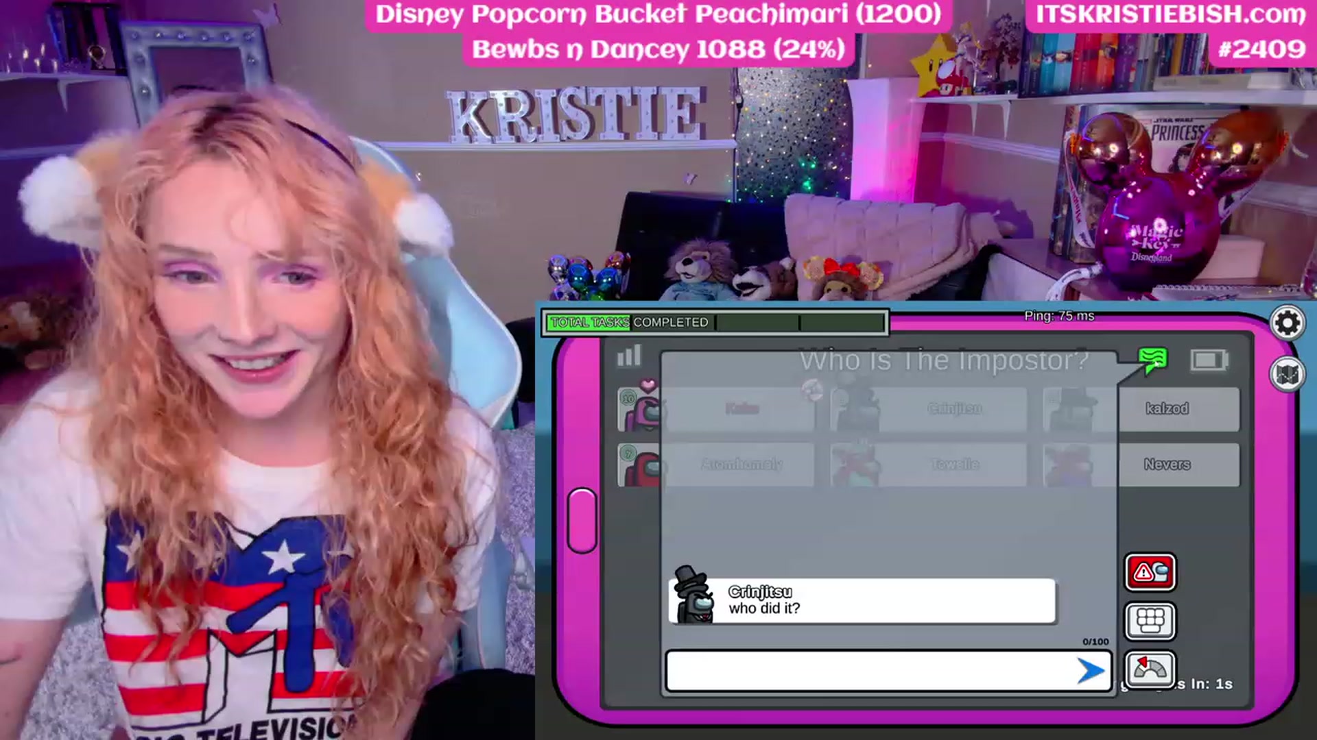 Gallery image thumbnail from KristieBish's myfreecams stream on, 04/05/2023, 07:28 image 13 of 20