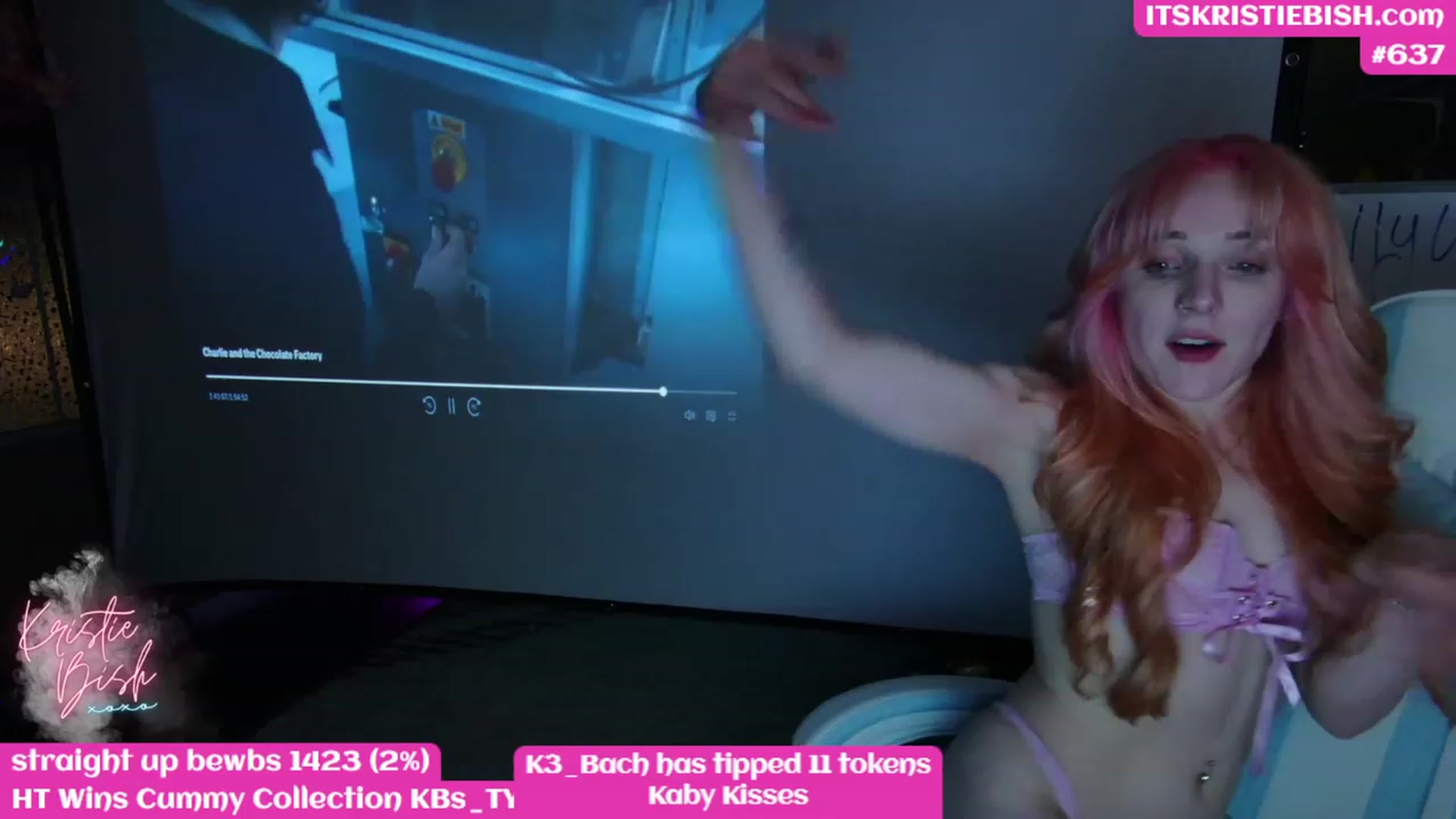 Gallery image thumbnail from KristieBish's myfreecams stream on, 04/08/2023, 07:52 image 3 of 20