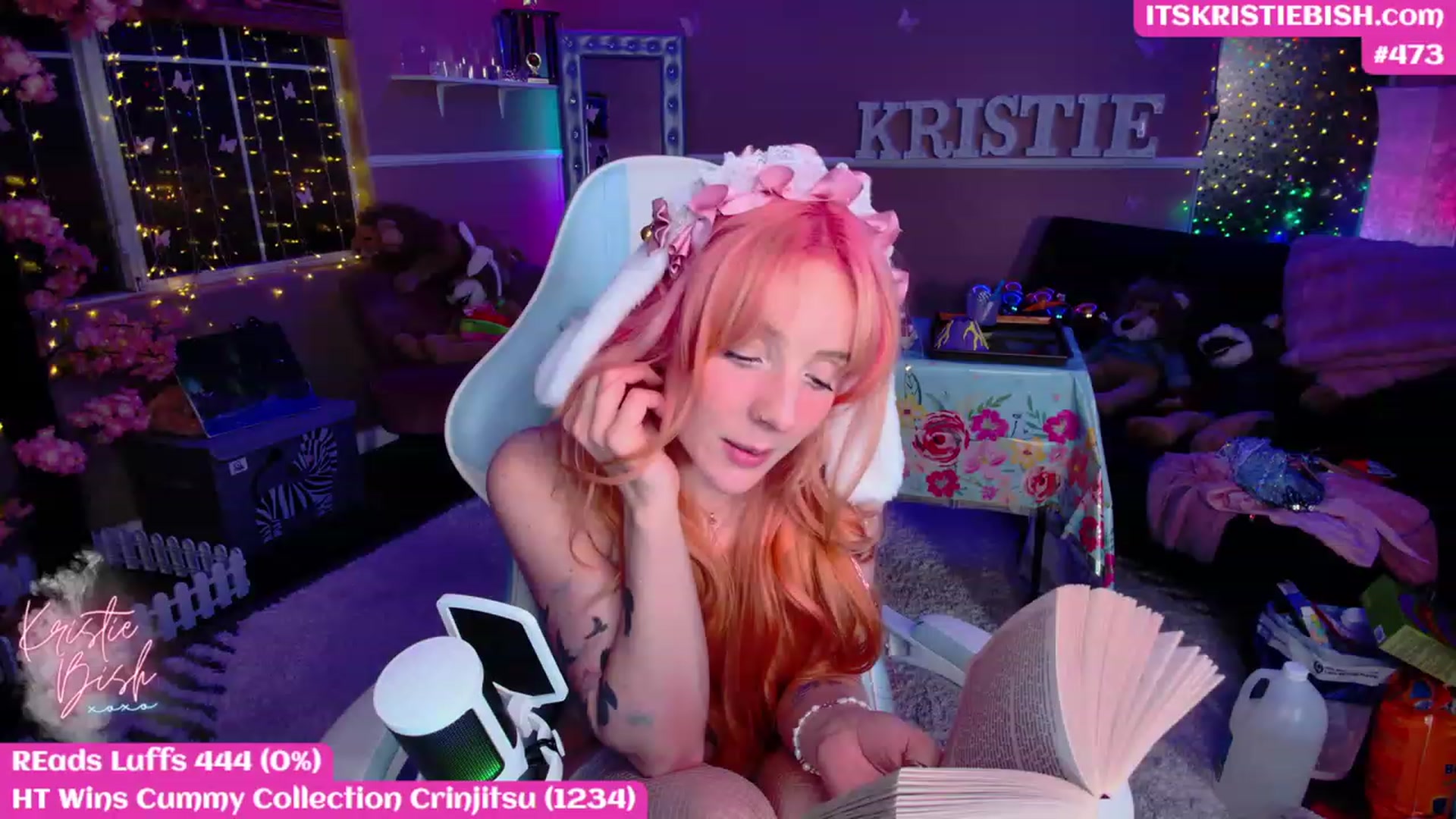 Gallery image thumbnail from KristieBish's myfreecams stream on, 04/09/2023, 08:05 image 10 of 20