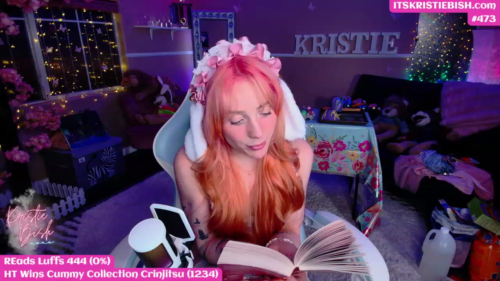 Gallery image thumbnail from KristieBish's myfreecams stream on, 04/09/2023, 08:05 image 9 of 20